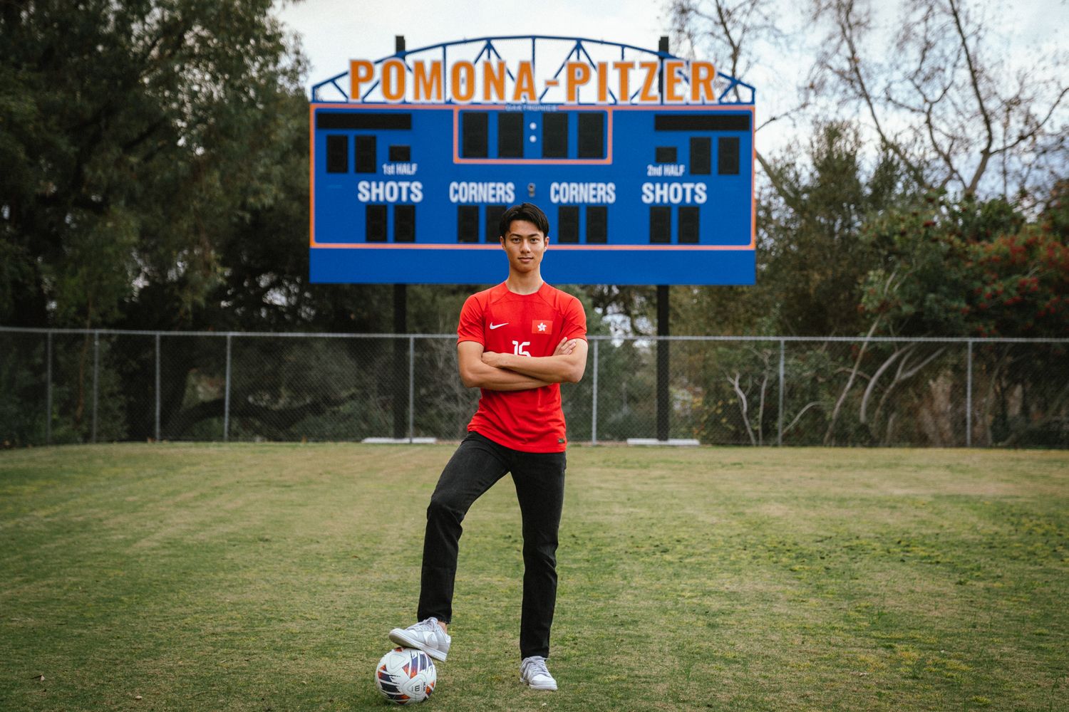 Sports portrait by Travis Sean Studios