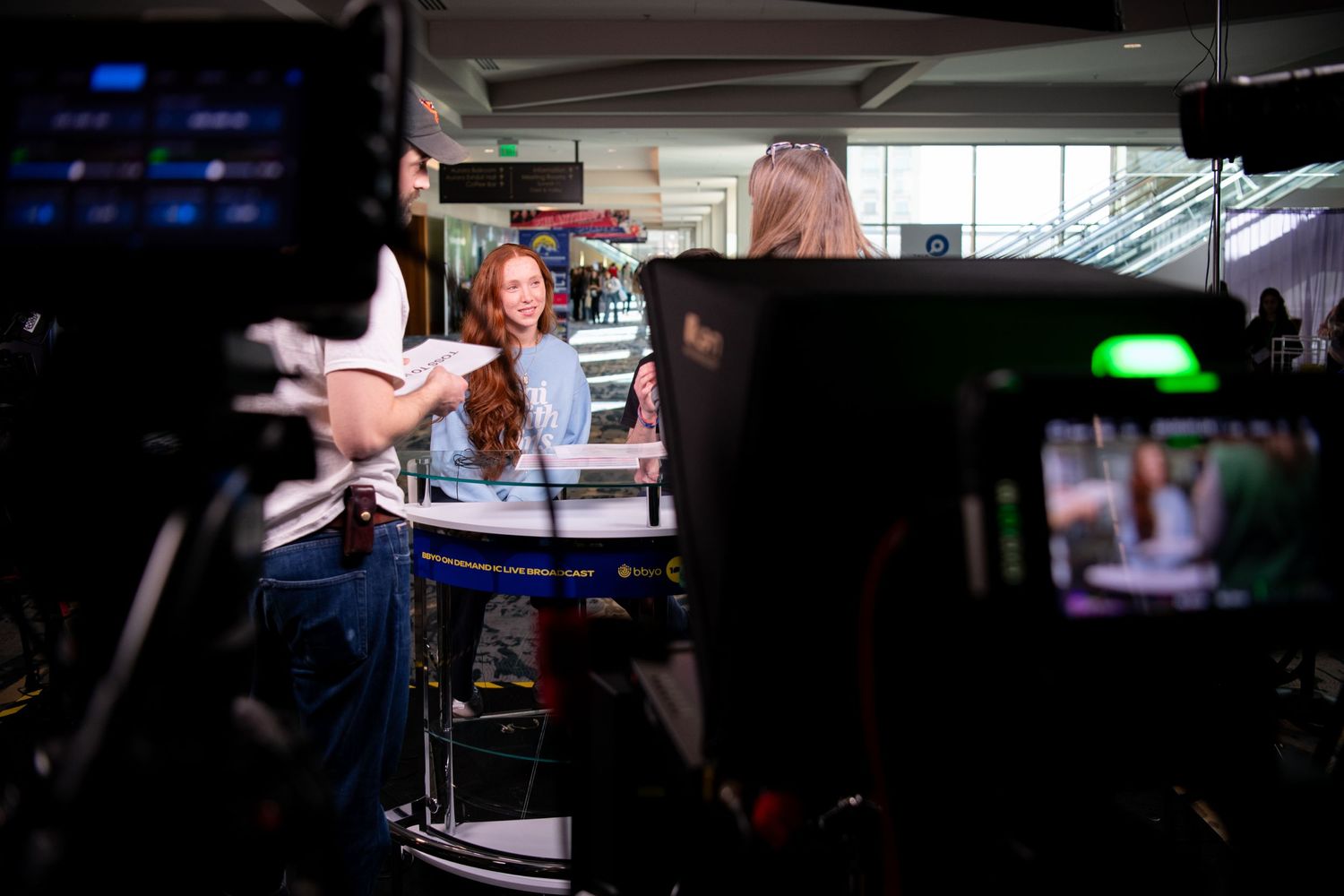 IC is blanketed by media - live stream news desk, podcasts, and social & digital media controlled by teens themselves.