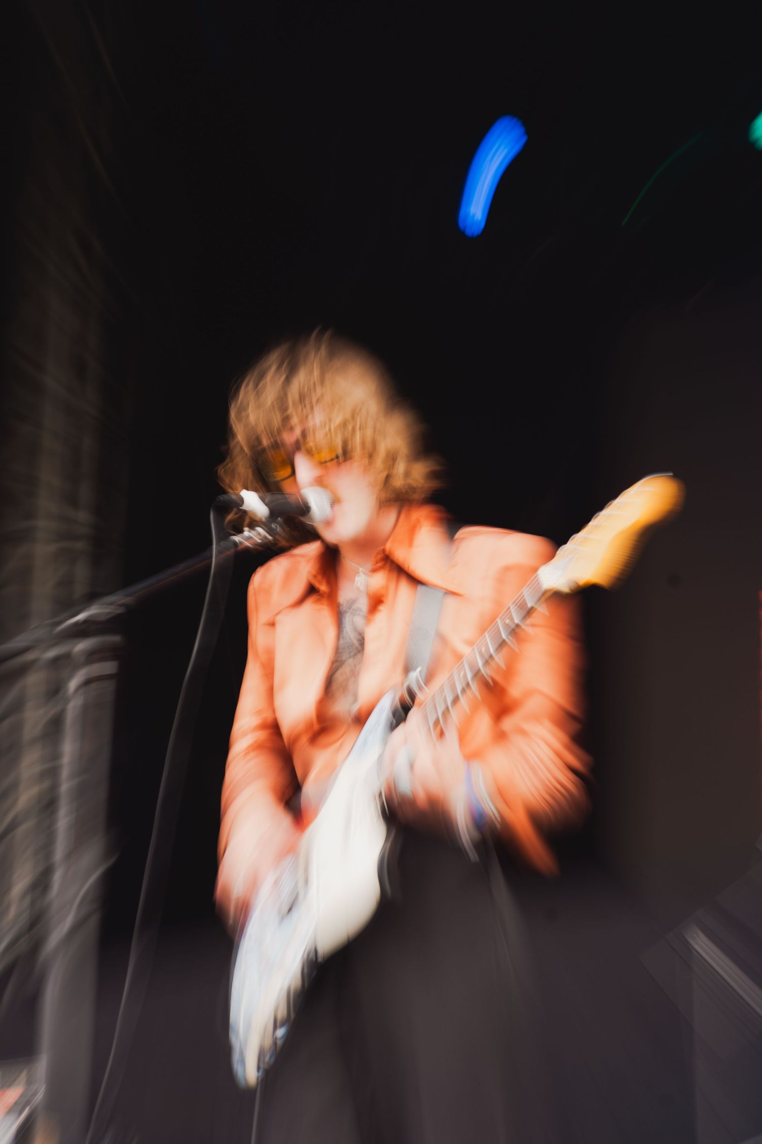 Performer on stage