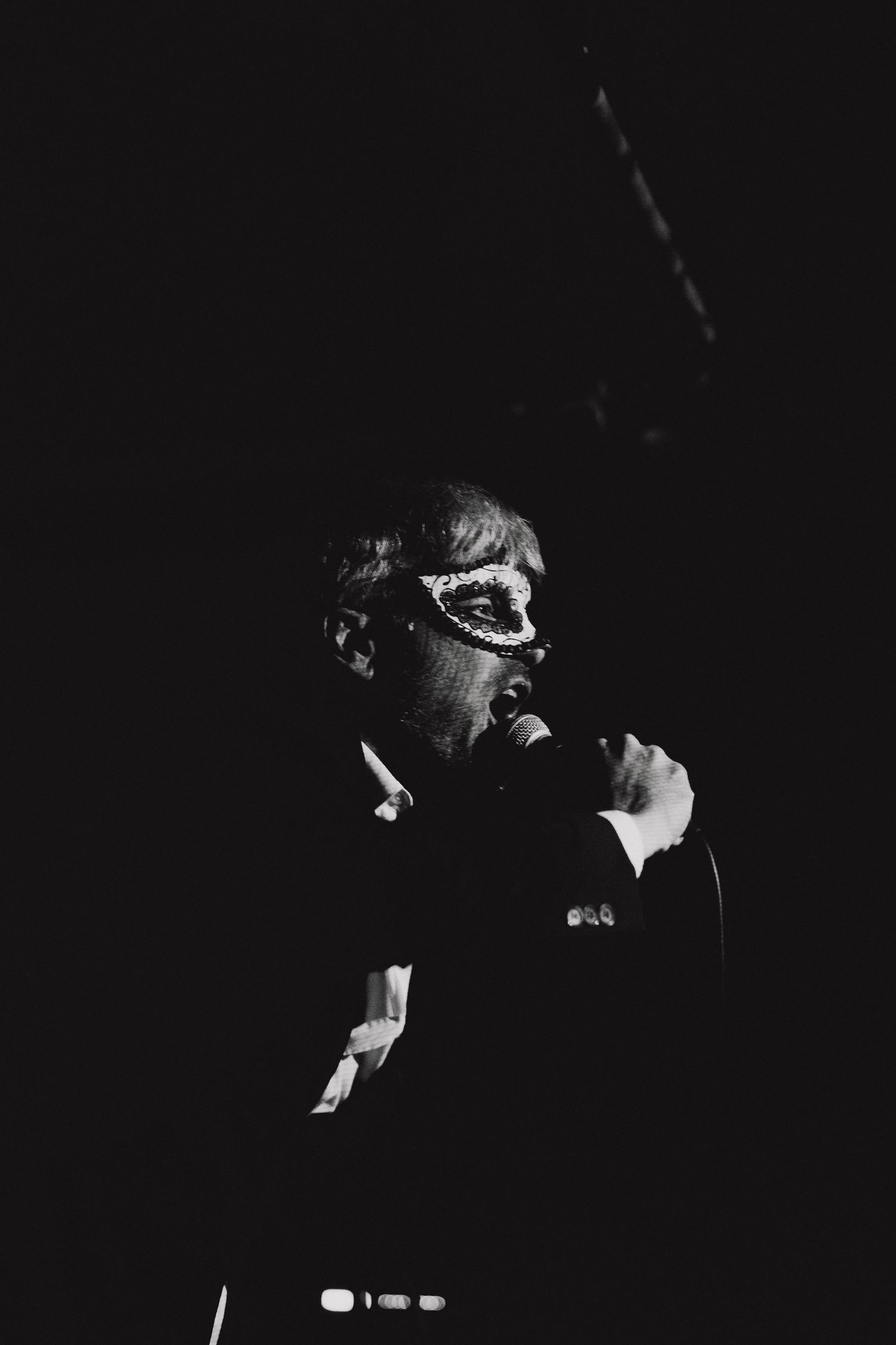 Performer on stage