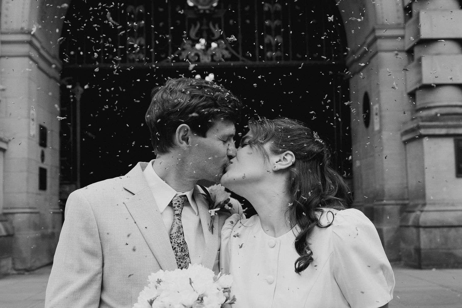 couple in the town hall