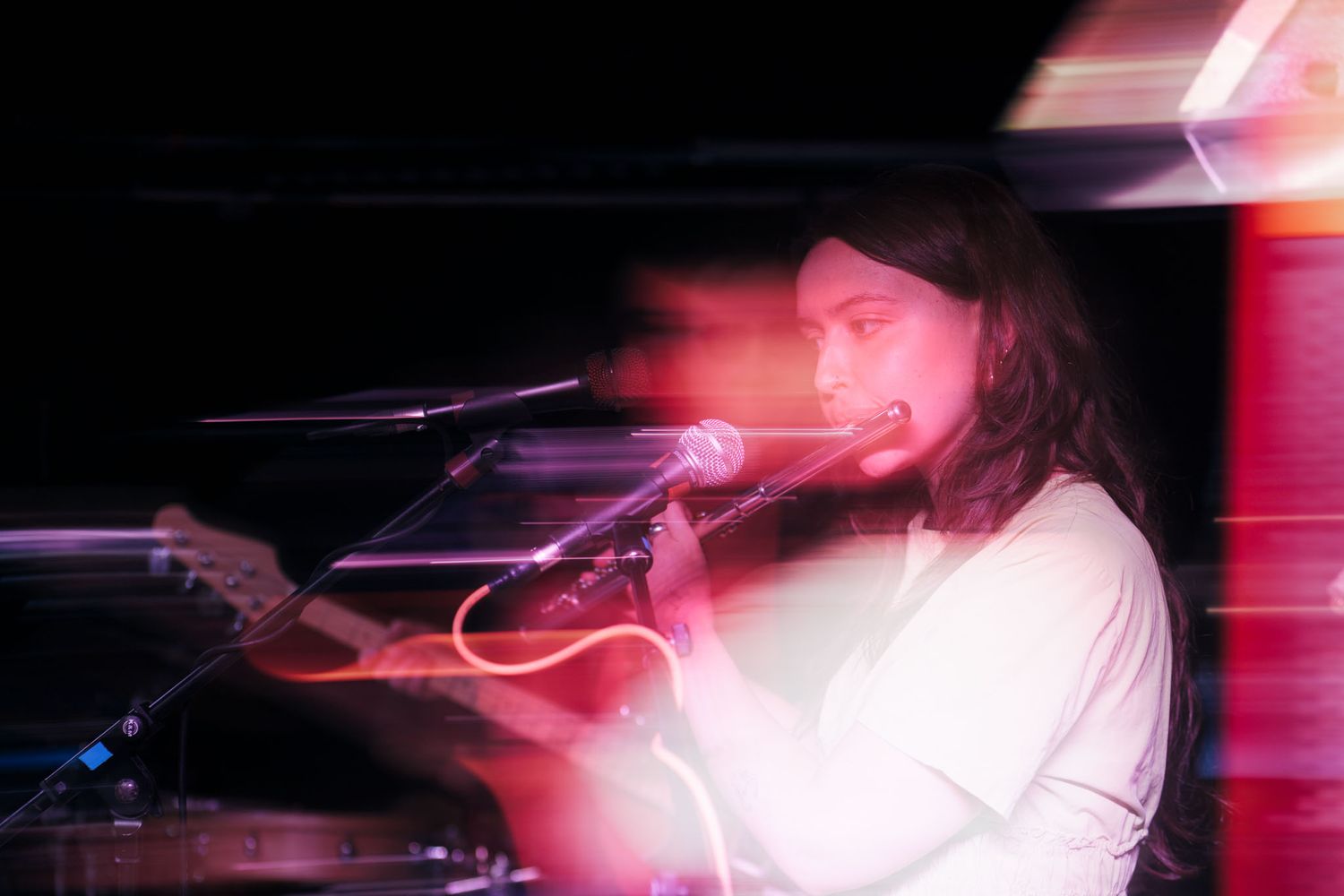 Performer on stage