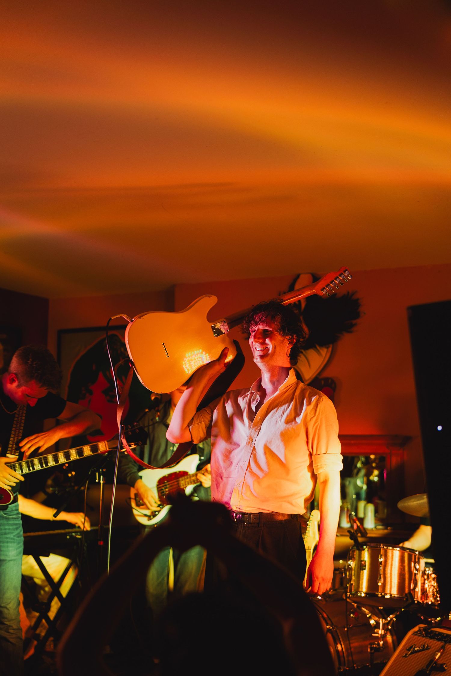 Performer on stage