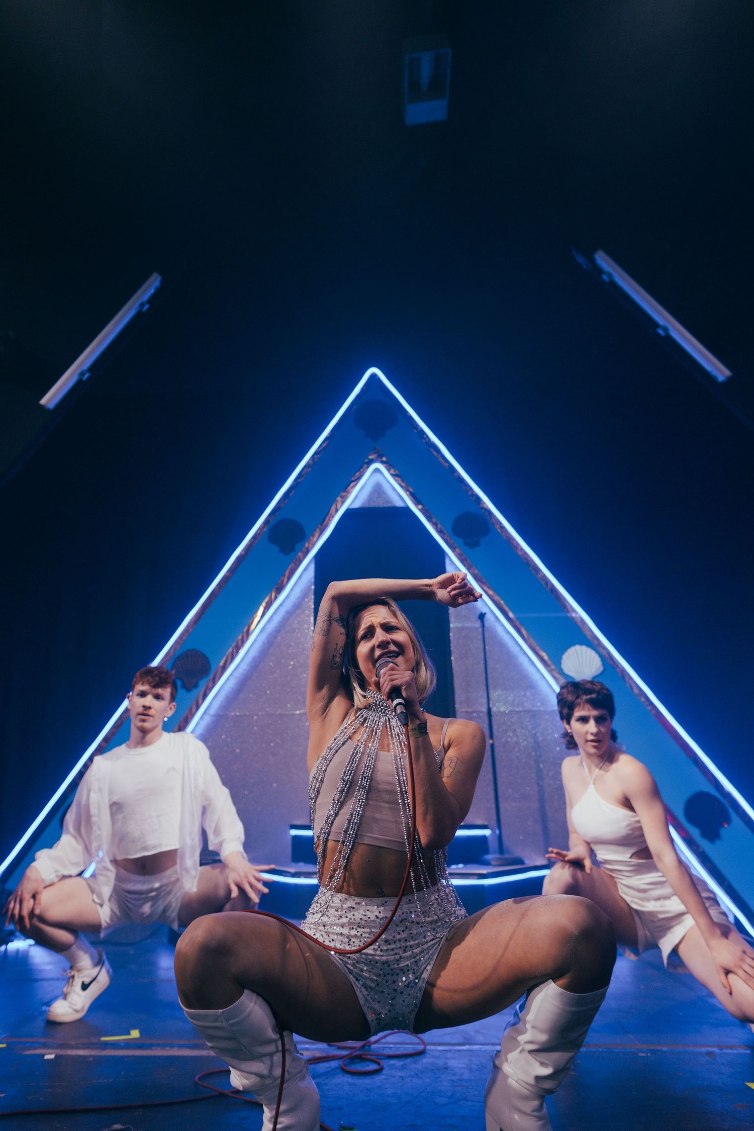 Performer on stage
