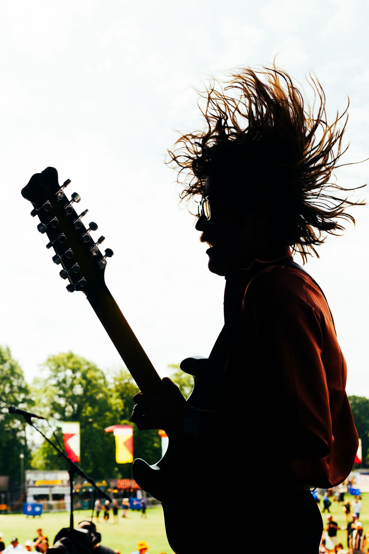 Performer on stage