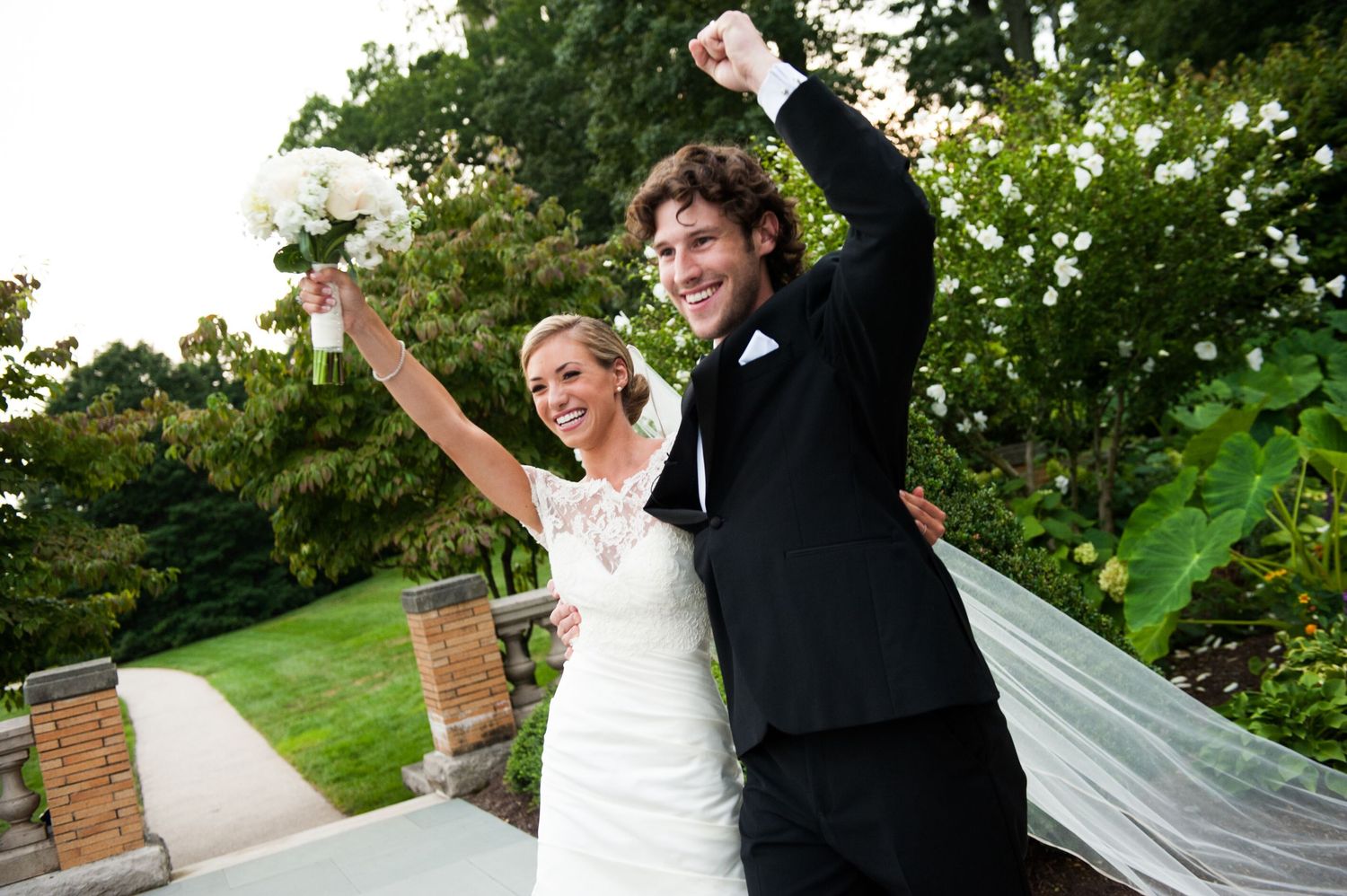 Philadelphia wedding photographer candid bride and groom