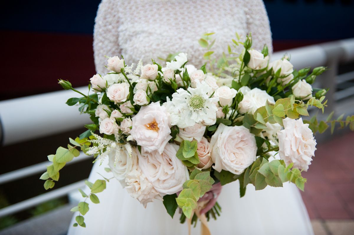 Bridal bouquet photographed by Lorraine Daley