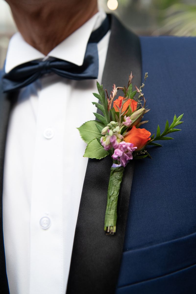 Detail of groom by Lorraine Daley photographed in Mexico