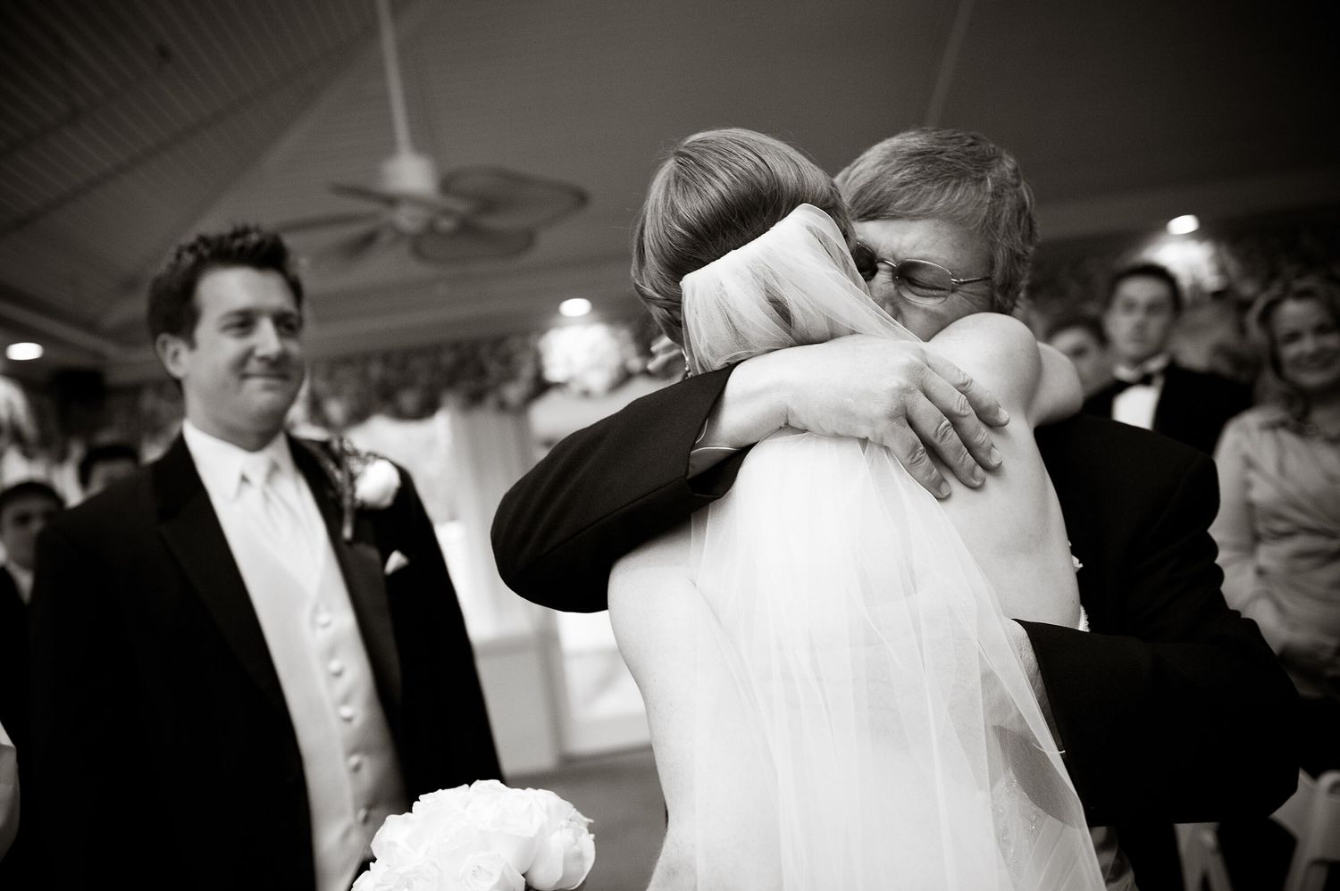 Photojournalistic wedding photography