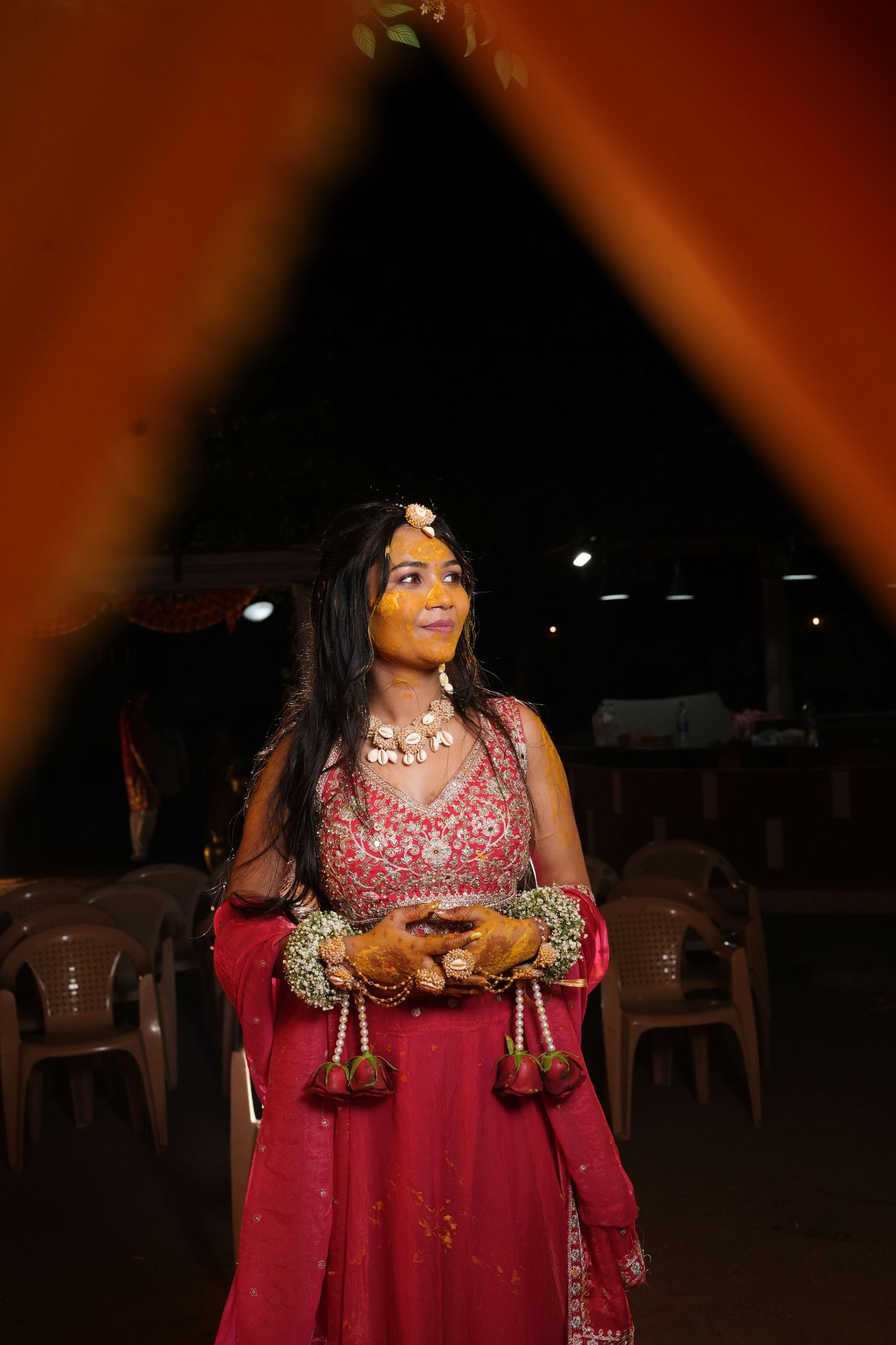 Girl haldi