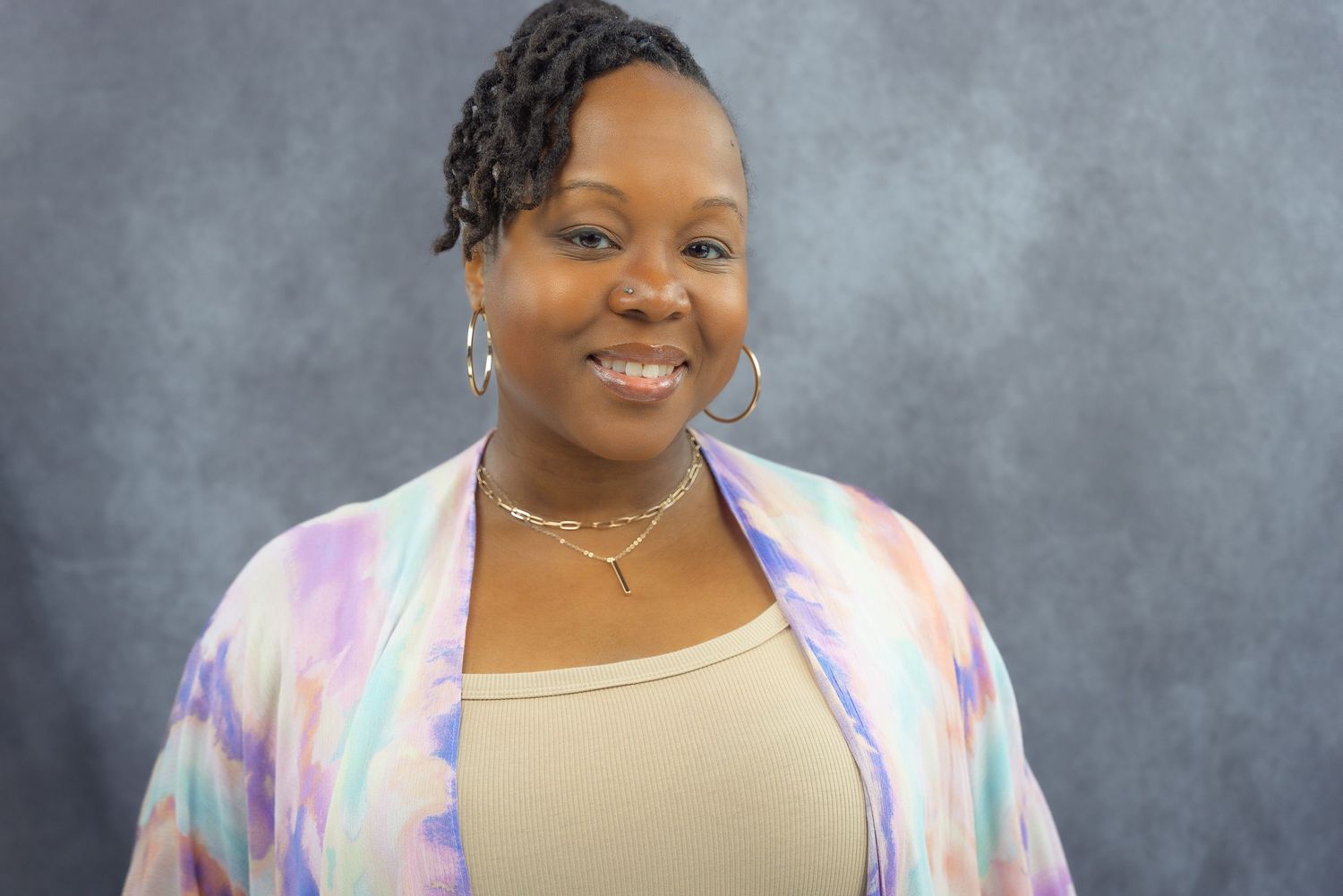 Headshot for an entrepreneur in Winston-Salem, NC.