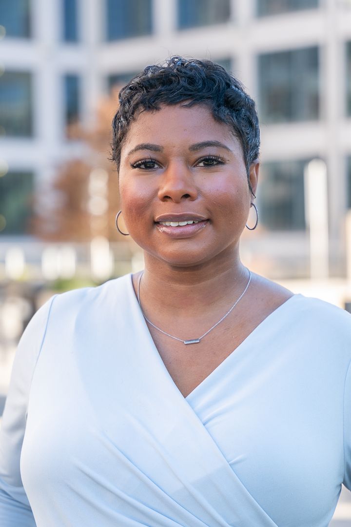 Headshot for an entrepreneur in Winston-Salem, NC.