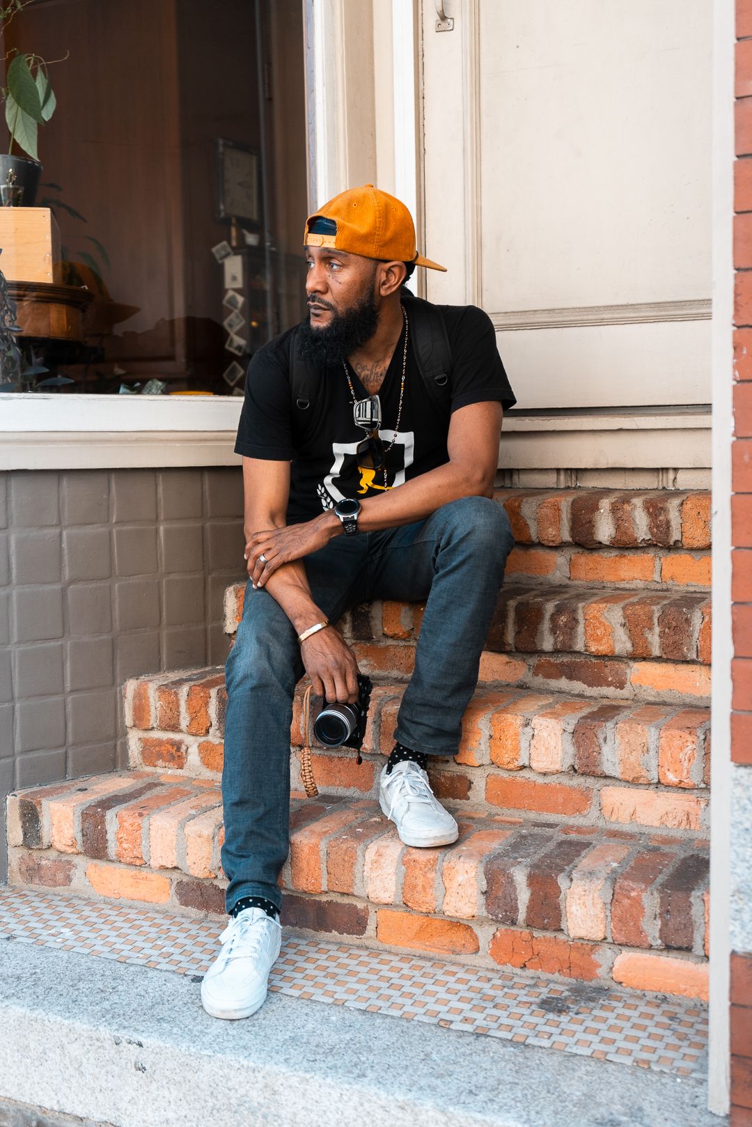 Brand portait for Greensboro, NC photographer.