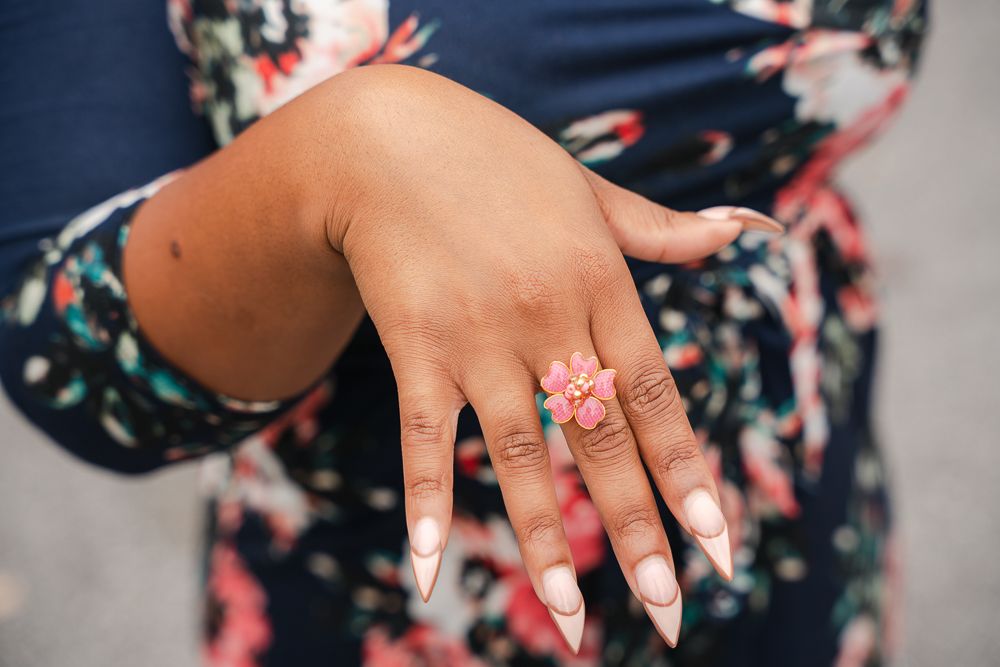 Product Photograph of Jewelry made by Winston-Salem Artist.