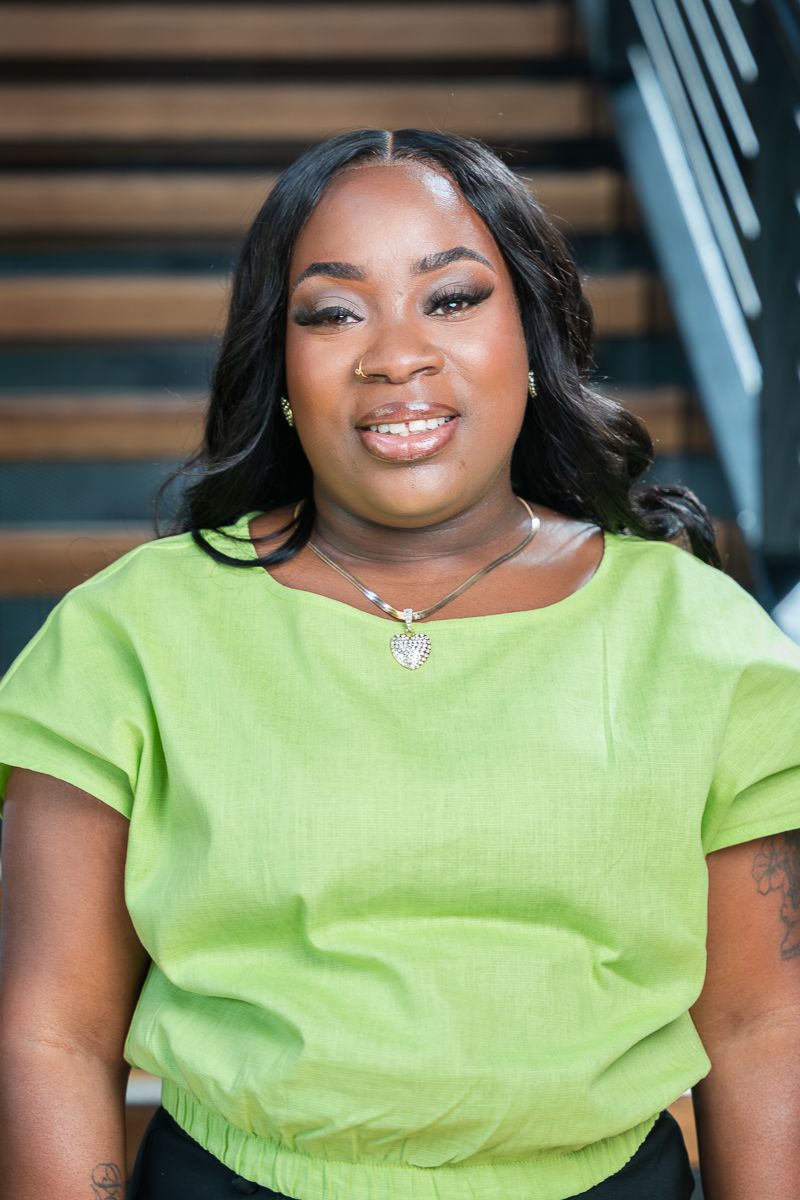 Headshot for an entrepreneur in Winston-Salem, NC.