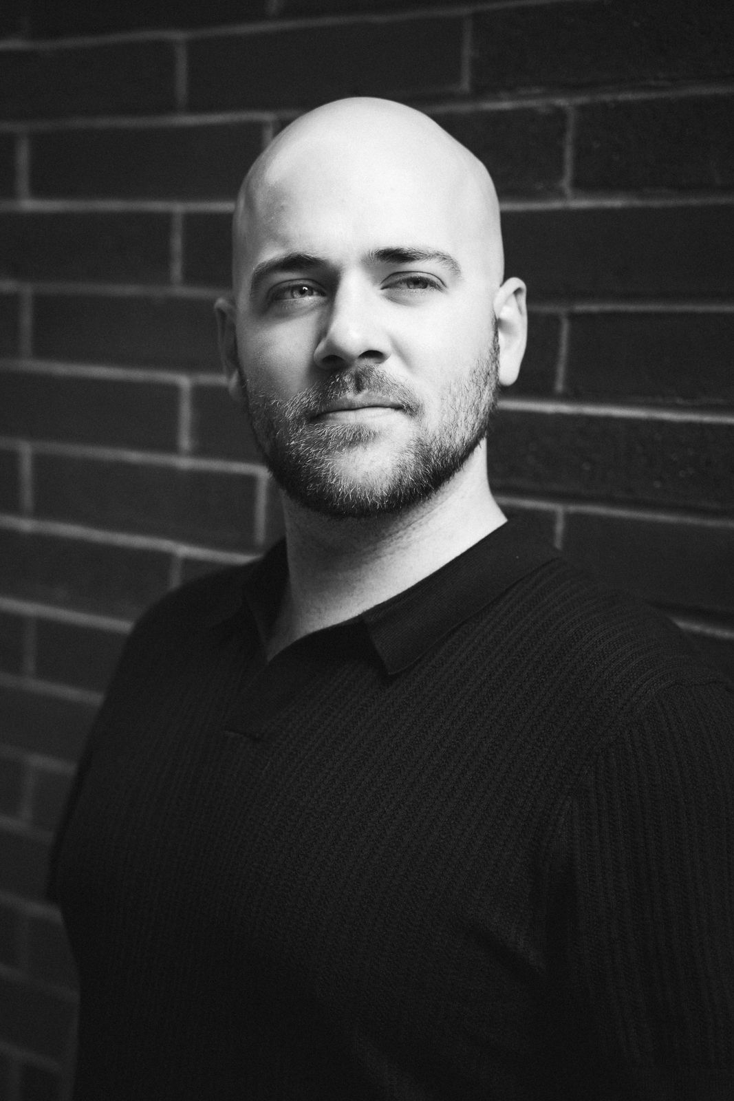 Headshot for an entrepreneur in Winston-Salem, NC.