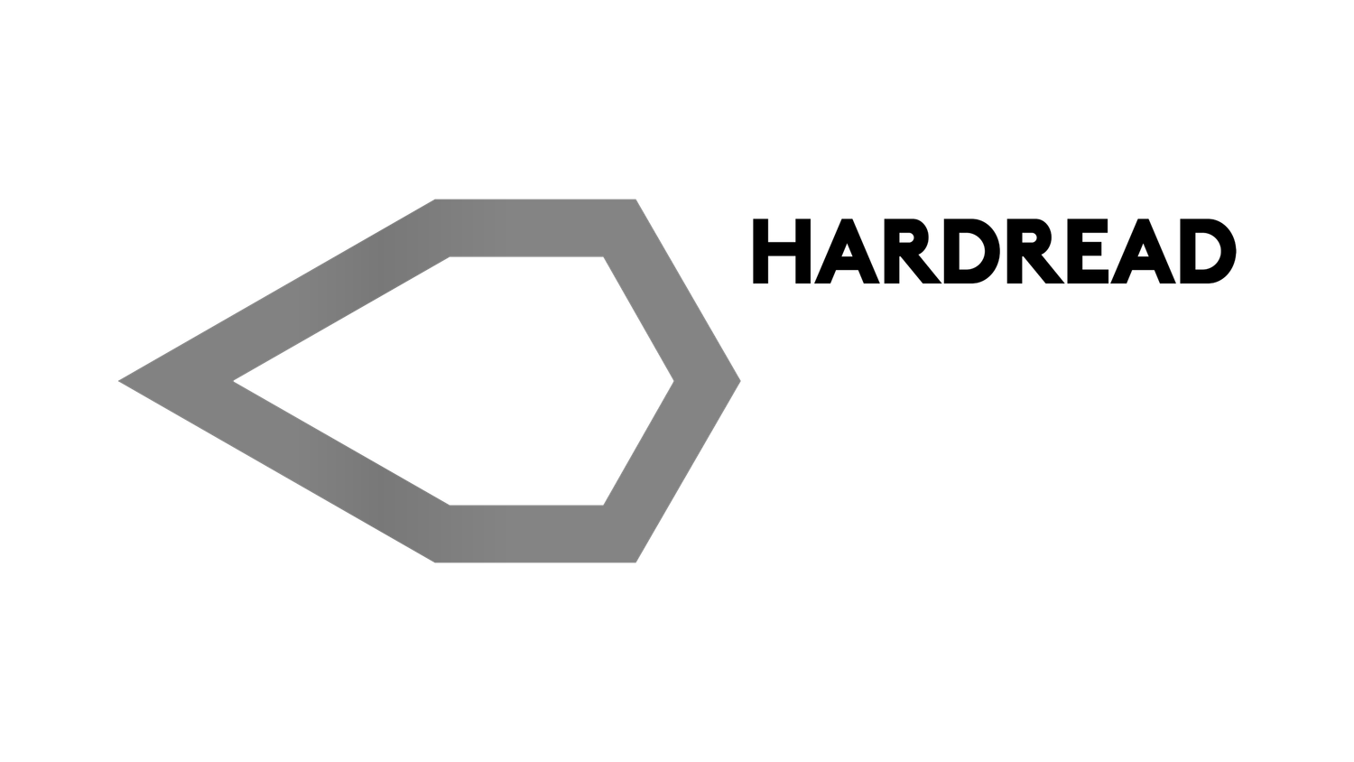 HardRead logo featuring a grayscale Shinedouken, blending Fox/Falco's down-B from Smash Bros. with Street Fighter's Hadouken.