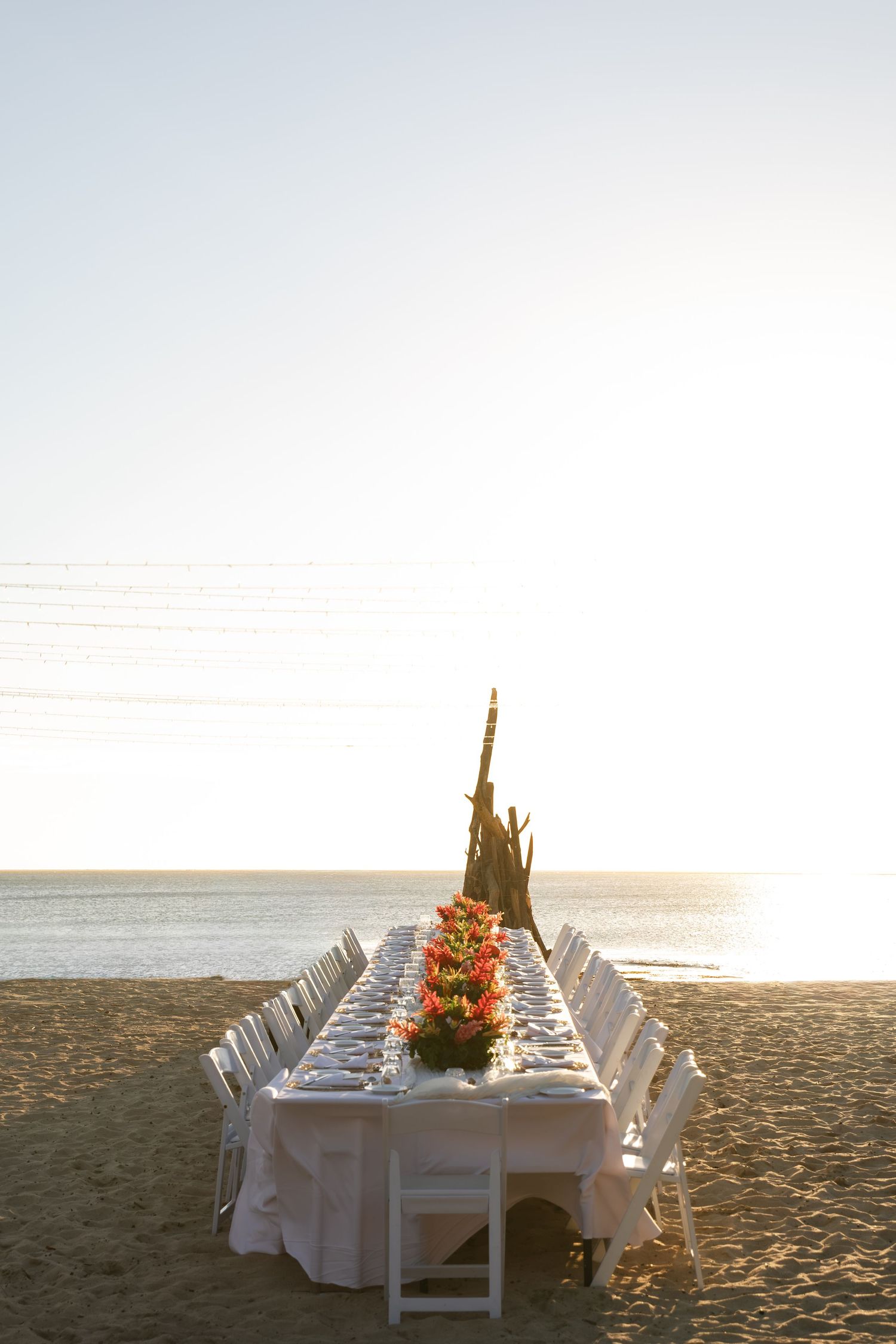Fiji destination wedding photography capturing a couple celebrating by the ocean