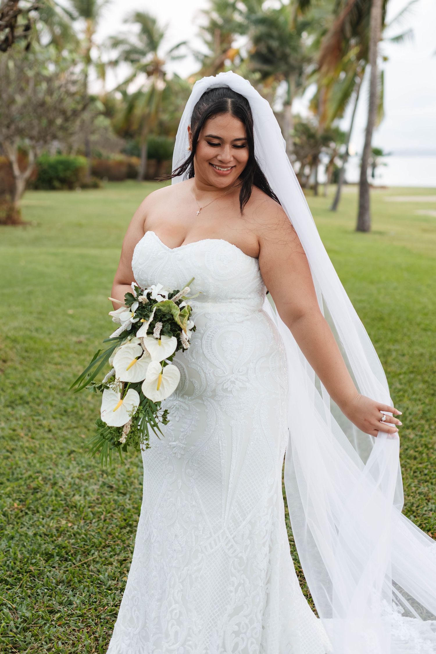 Fiji destination wedding photography capturing a couple
