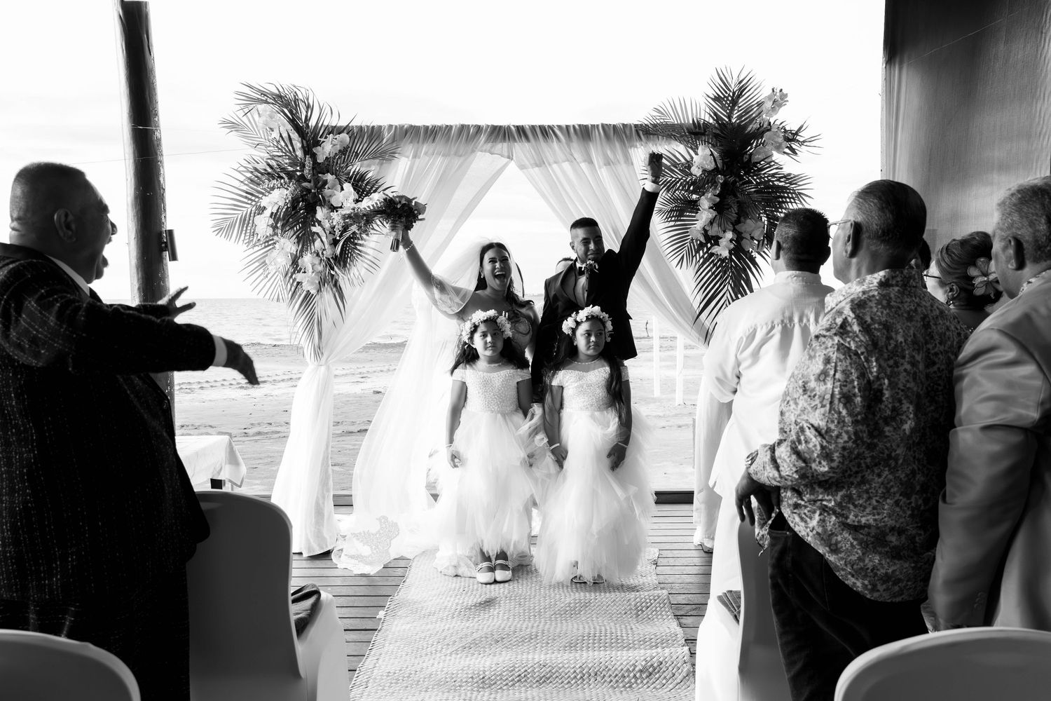 Fiji destination wedding photography capturing a couple
