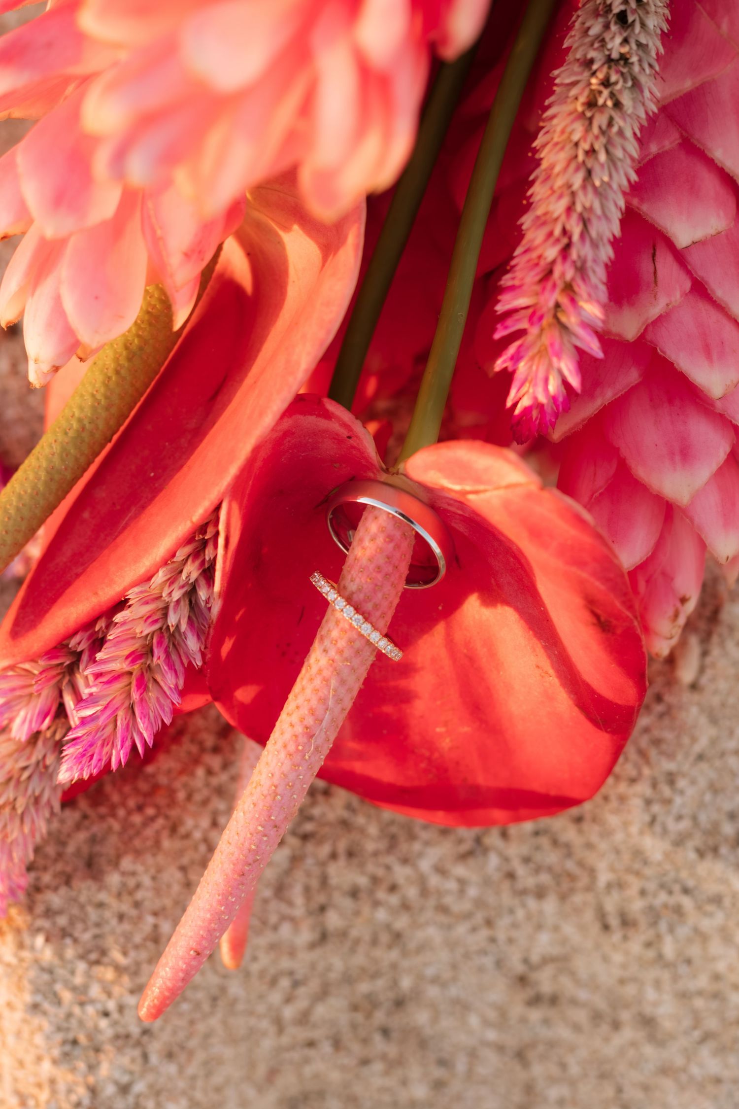 Fiji destination wedding photography capturing a couple celebrating by the ocean