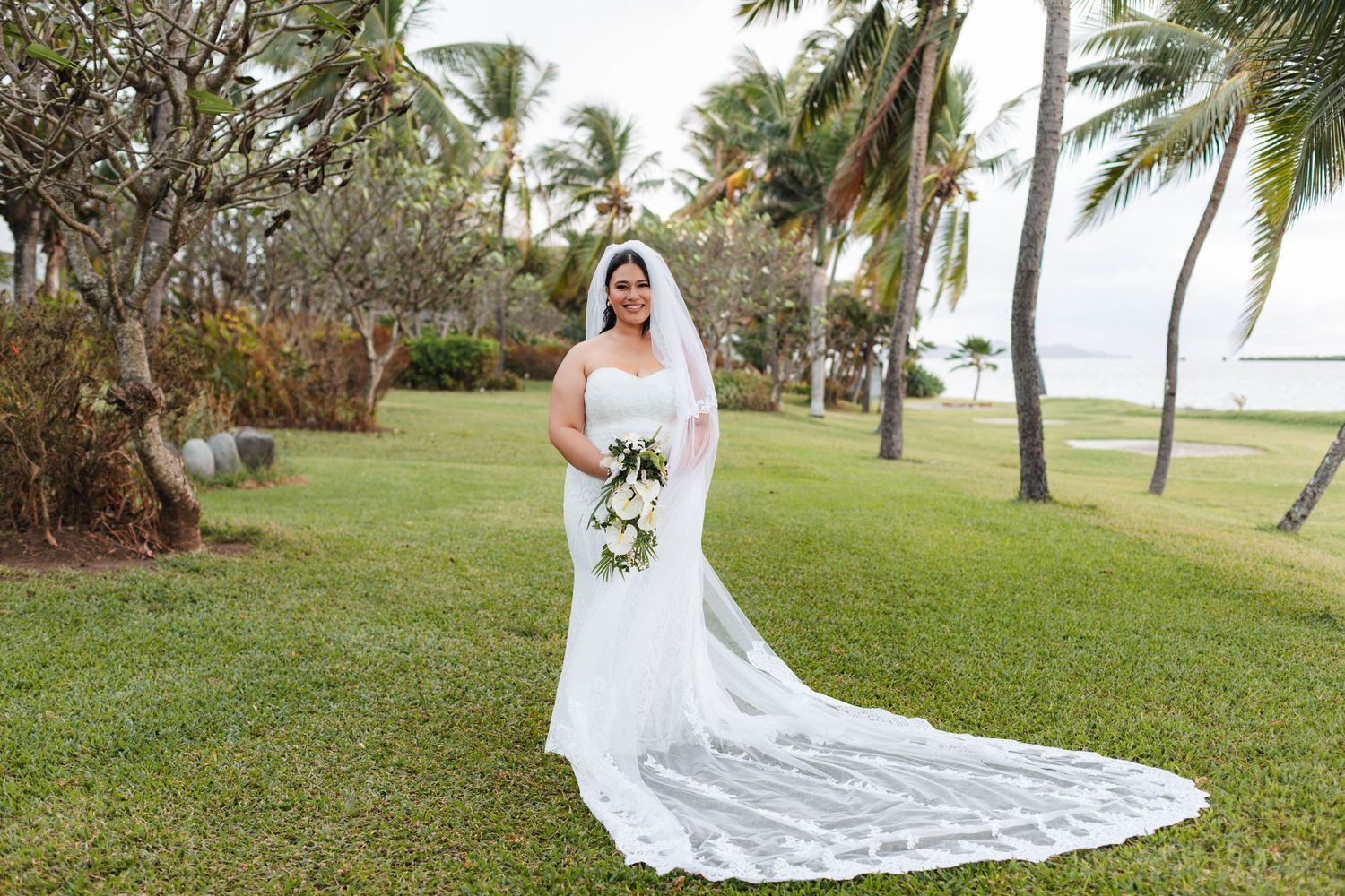Fiji destination wedding photography capturing a couple