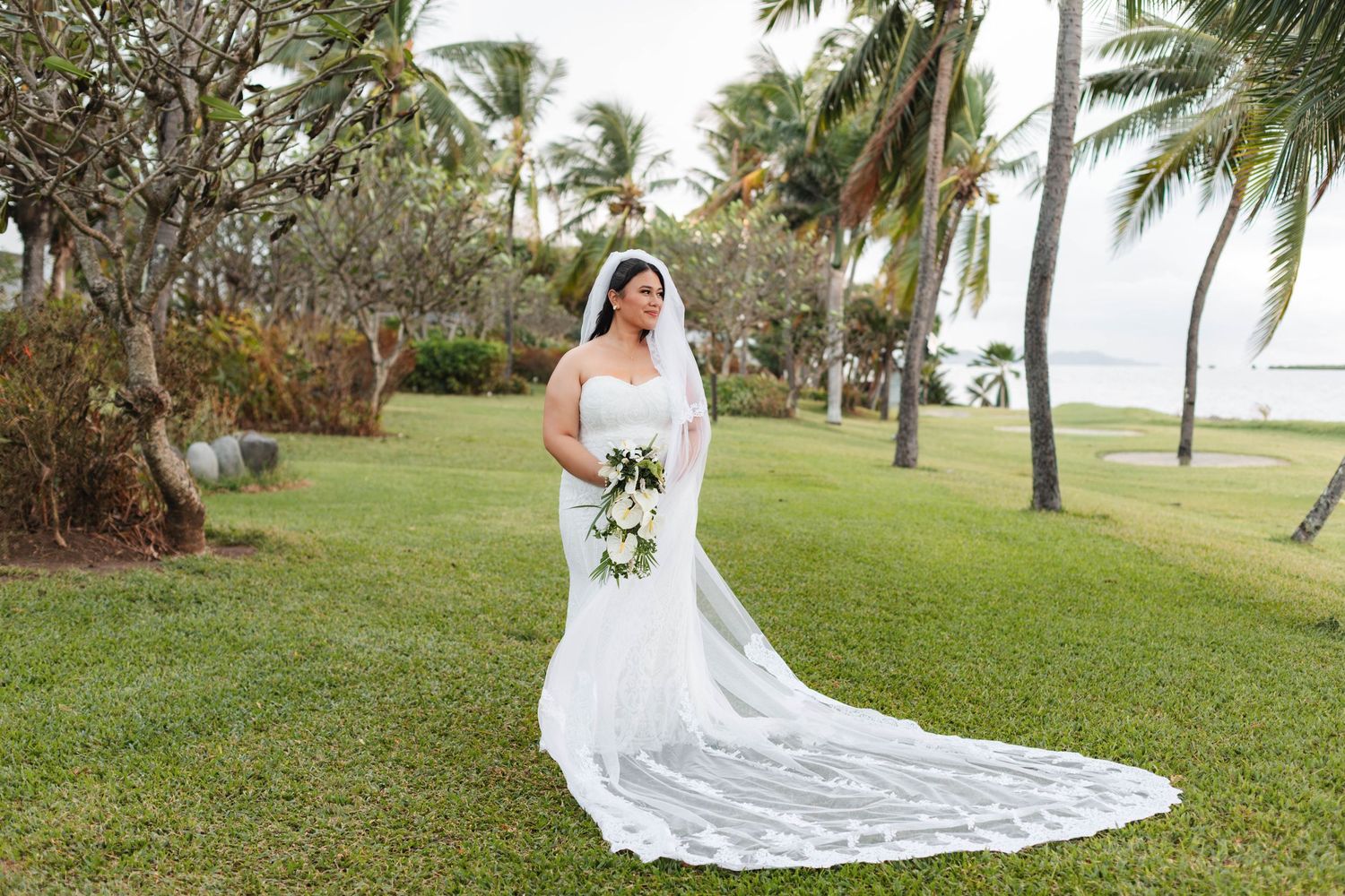 Fiji destination wedding photography capturing a couple