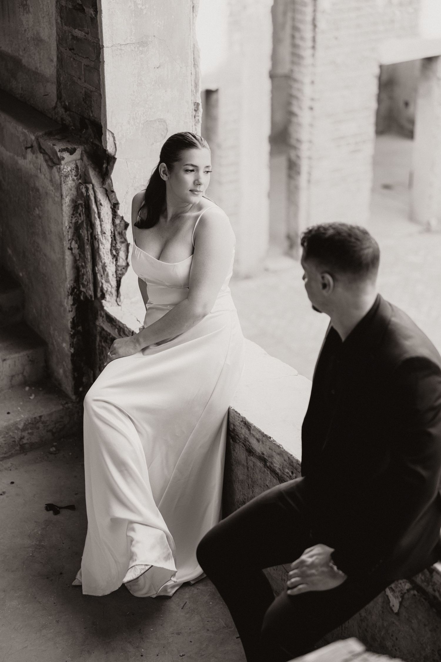 Couple at the Monroe Abbey