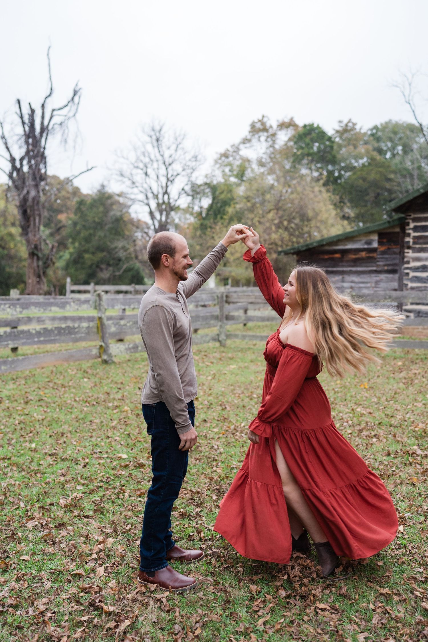 Kate and Austin at Rowan Oak