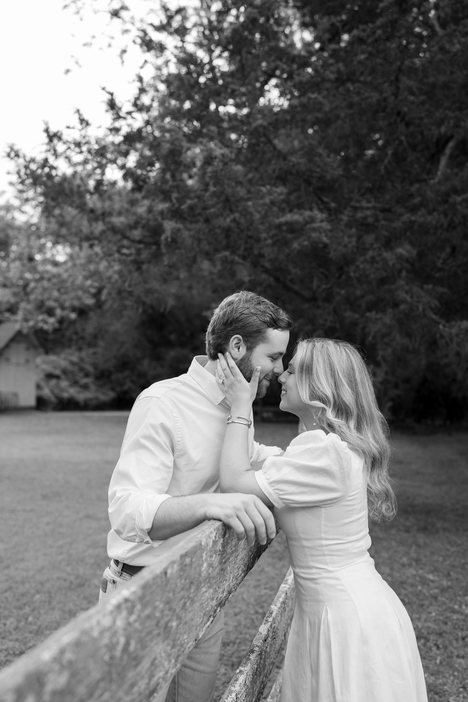 Mary Lauren and Ben Engagement Session in Oxford, MS