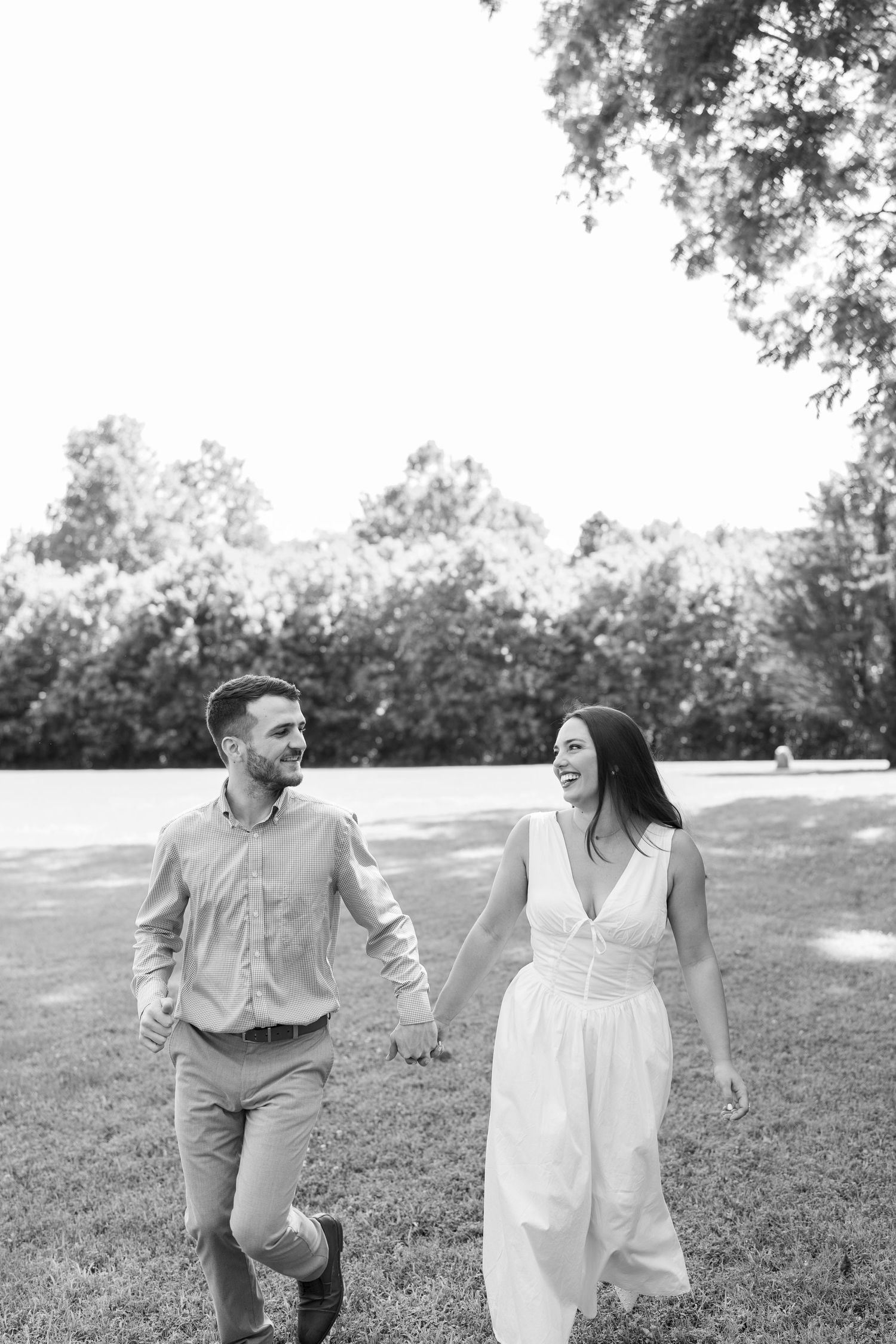 Garrett and Lillie Engagement Portraits in Southaven, MS