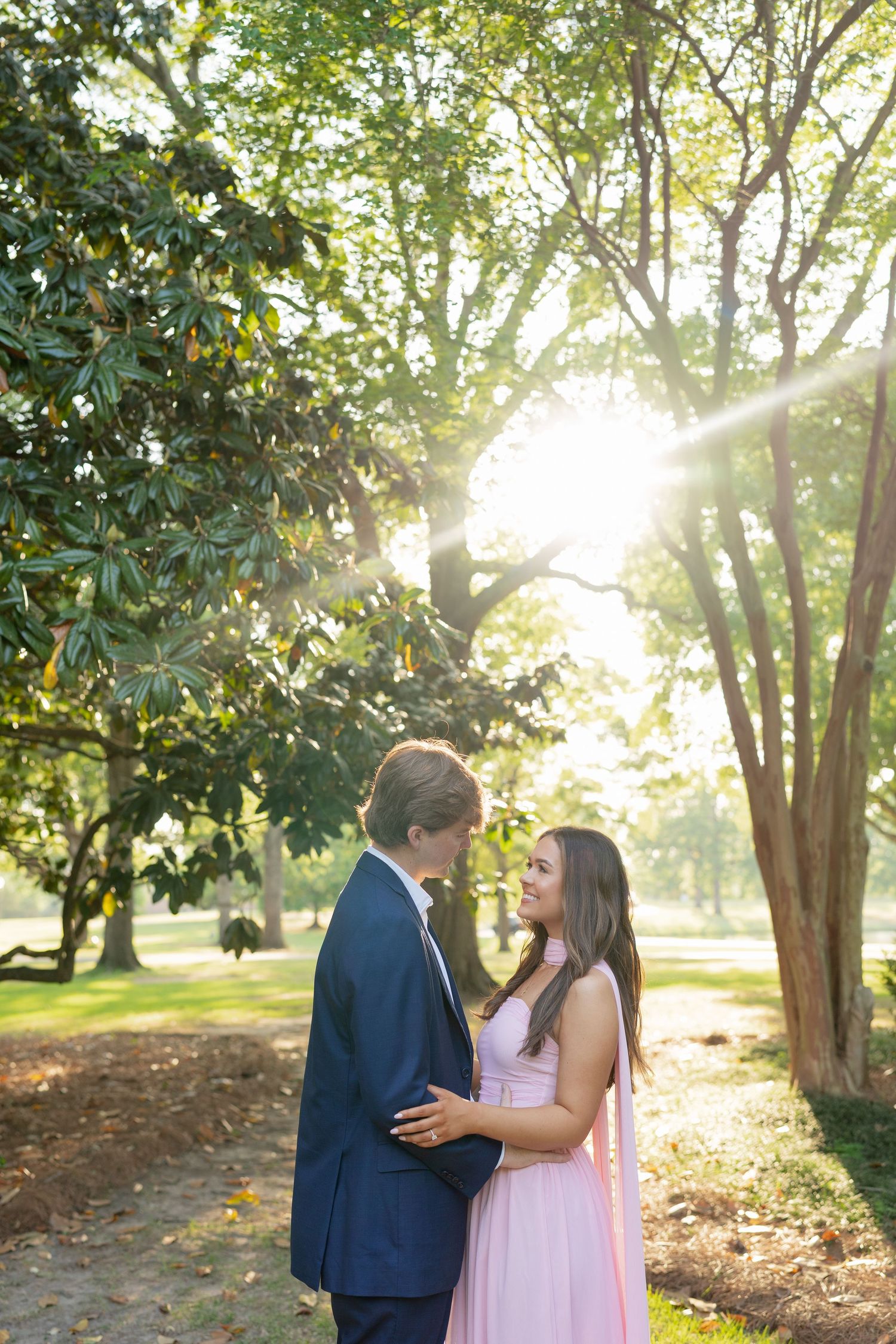 Georgianna and Daniel engagement photos in Jackson, MS