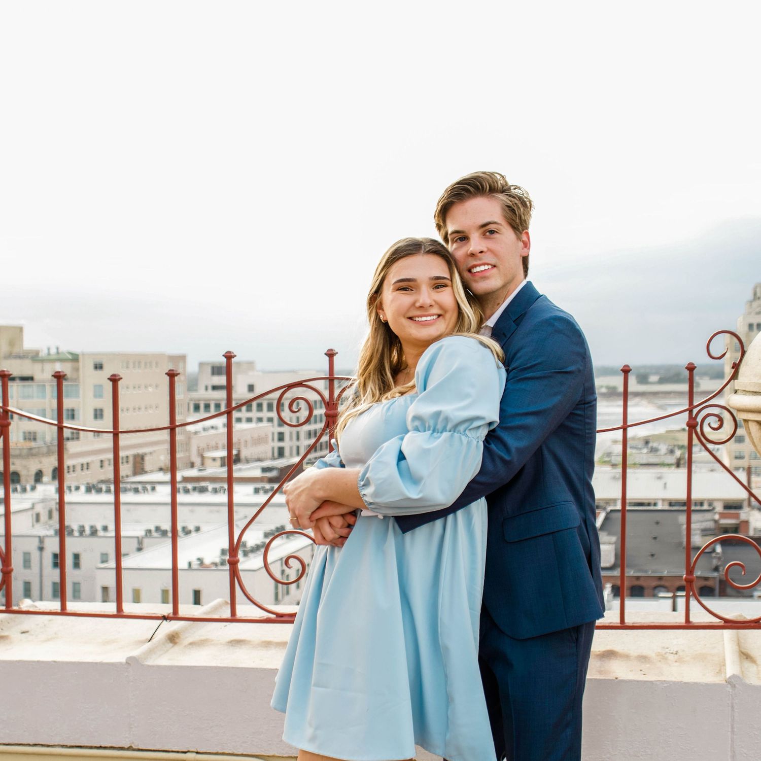Kayla and Jay engagement portraits in Memphis, TN