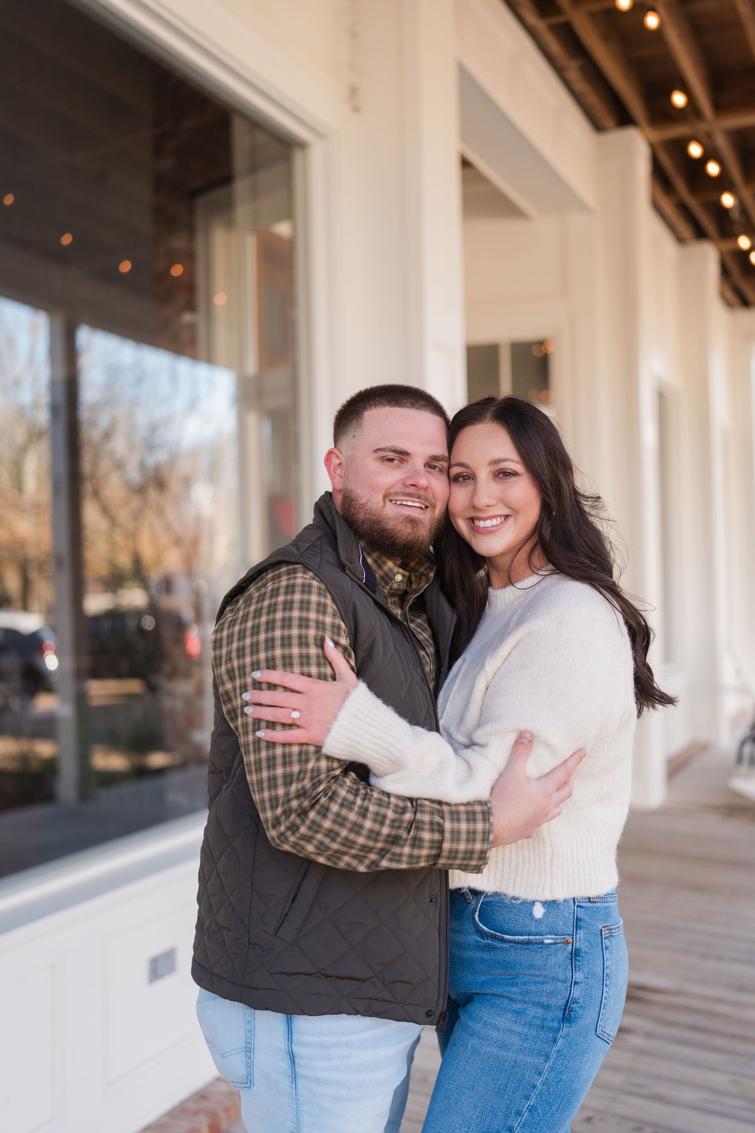 Engagement Portraits for Parker and Zac in Taylor, MS