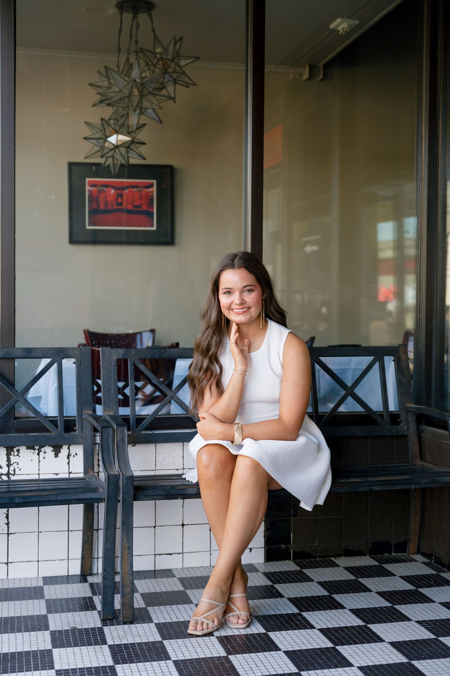 Senior Portraits on the Square in Oxford, MS