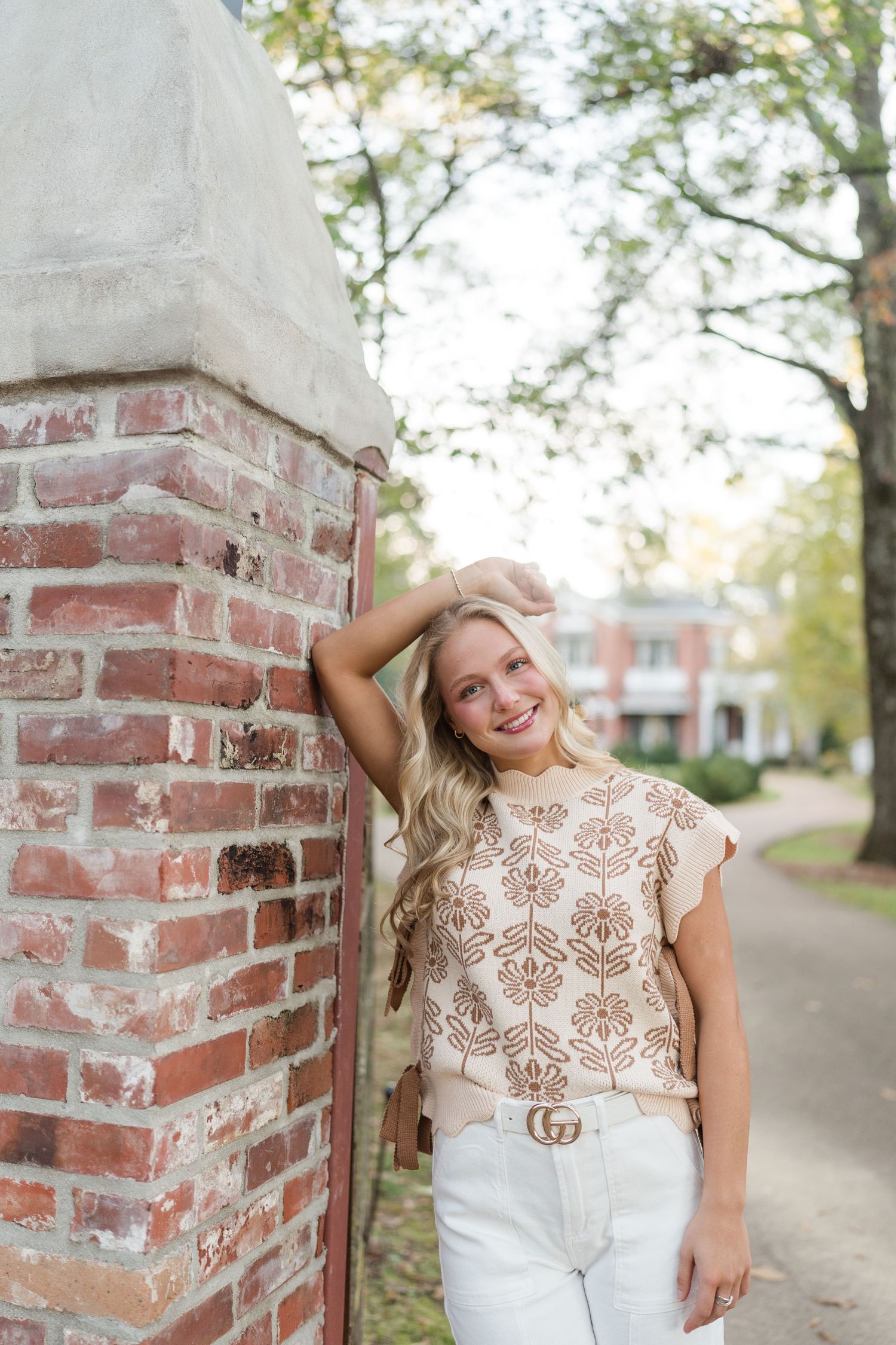 Senior Portraits on the Square in Oxford, MS