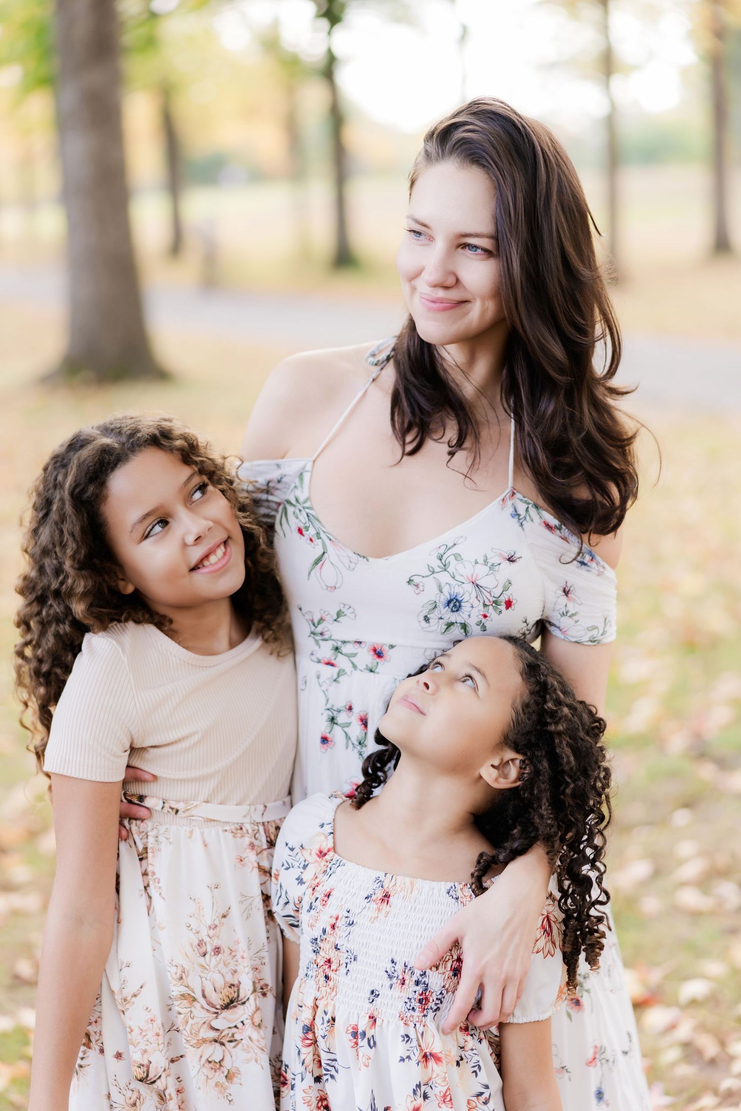 mother and two daughters
