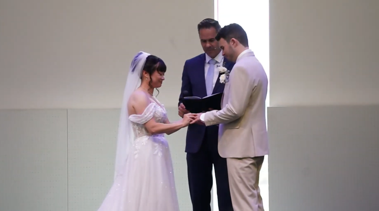 Matt & Isabelle at Templestowe Baptist Church