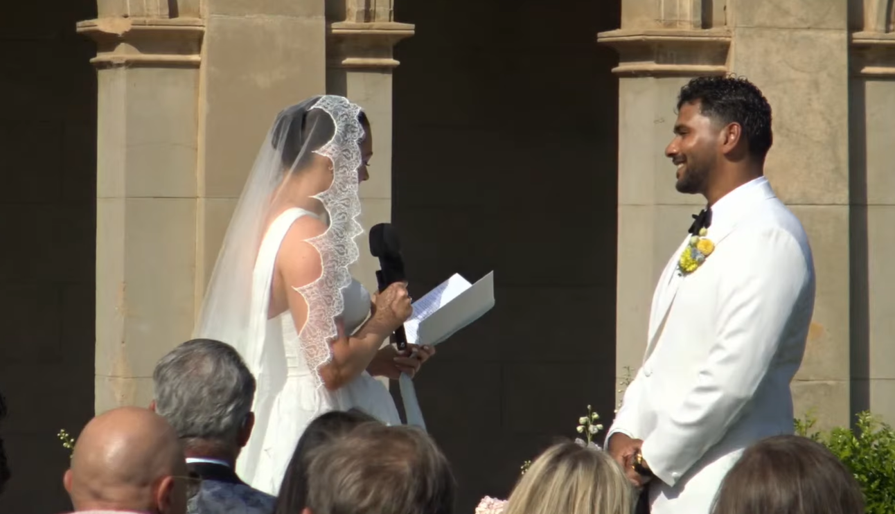 Caitlyn & Asanka at The Refectory