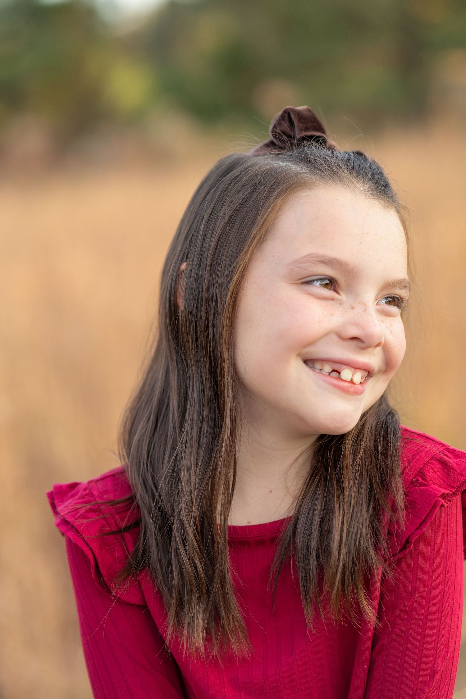 fall family photos outdoors, raleigh durham area