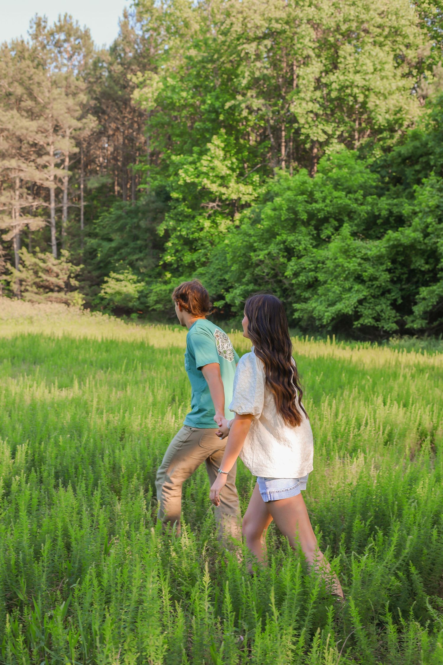 dreamy couples pictures, outdoors