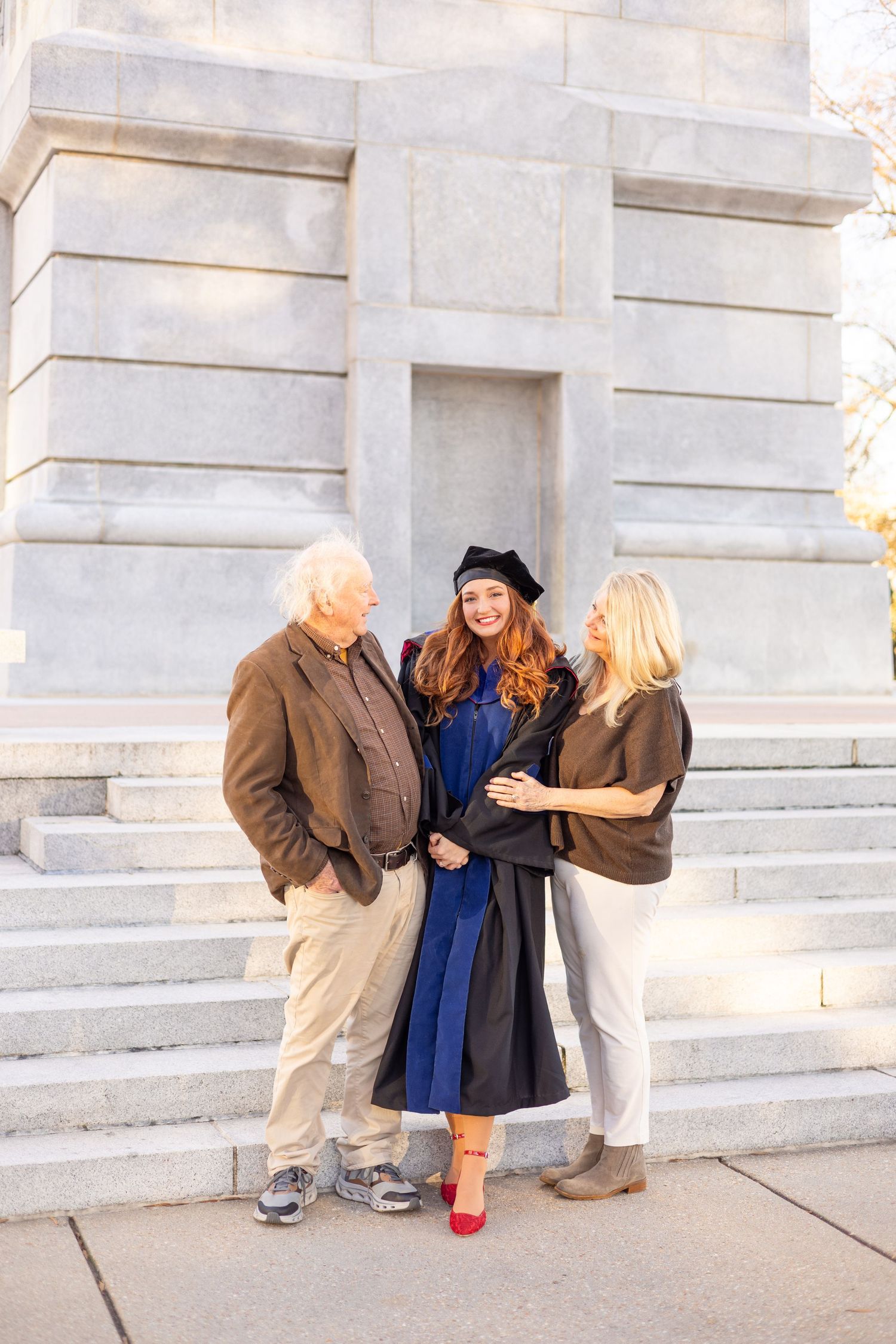 graduation photos NC state grad raleigh graduates senior photos outdoor graduation images natural light photography bright true to color unc