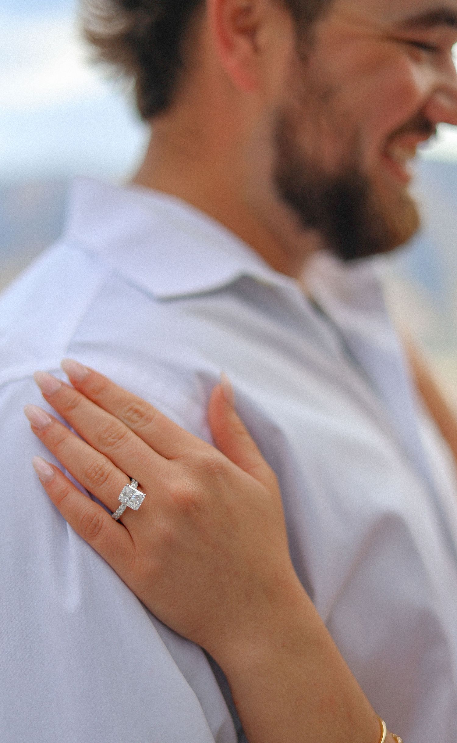 dreamy couples pictures, outdoors, engagement