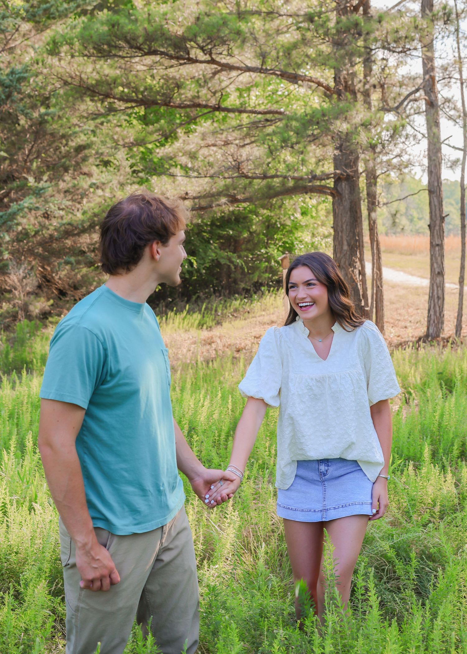 dreamy couples pictures, outdoors