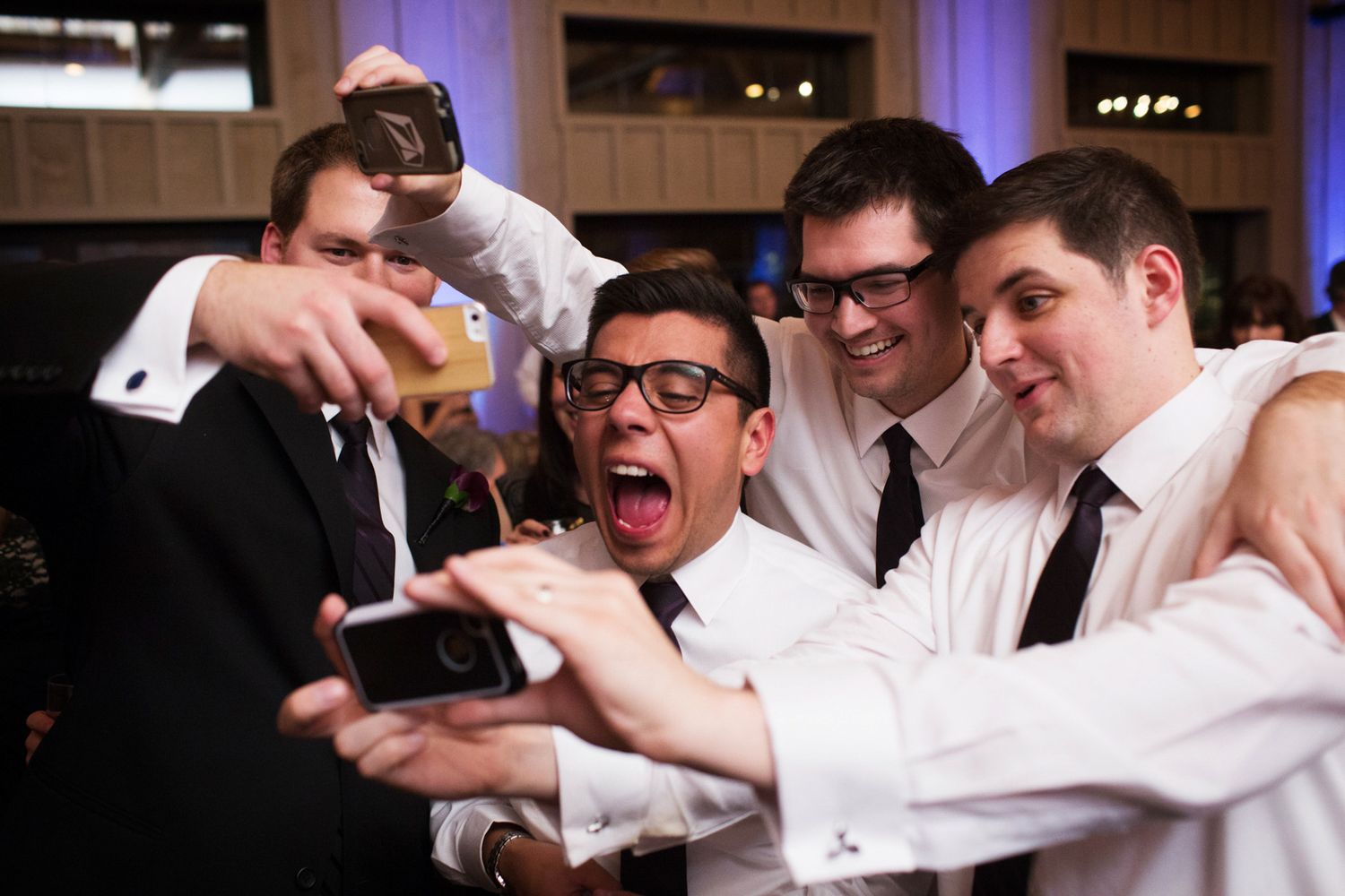 guys taking a selfie