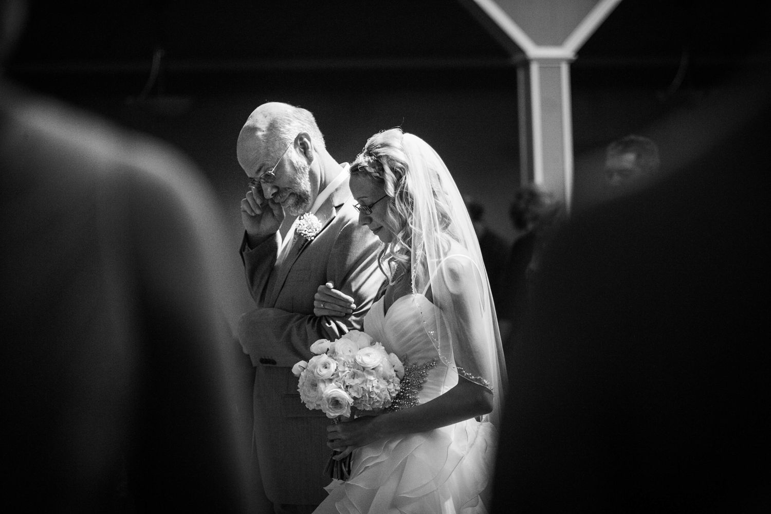 bride and Dad