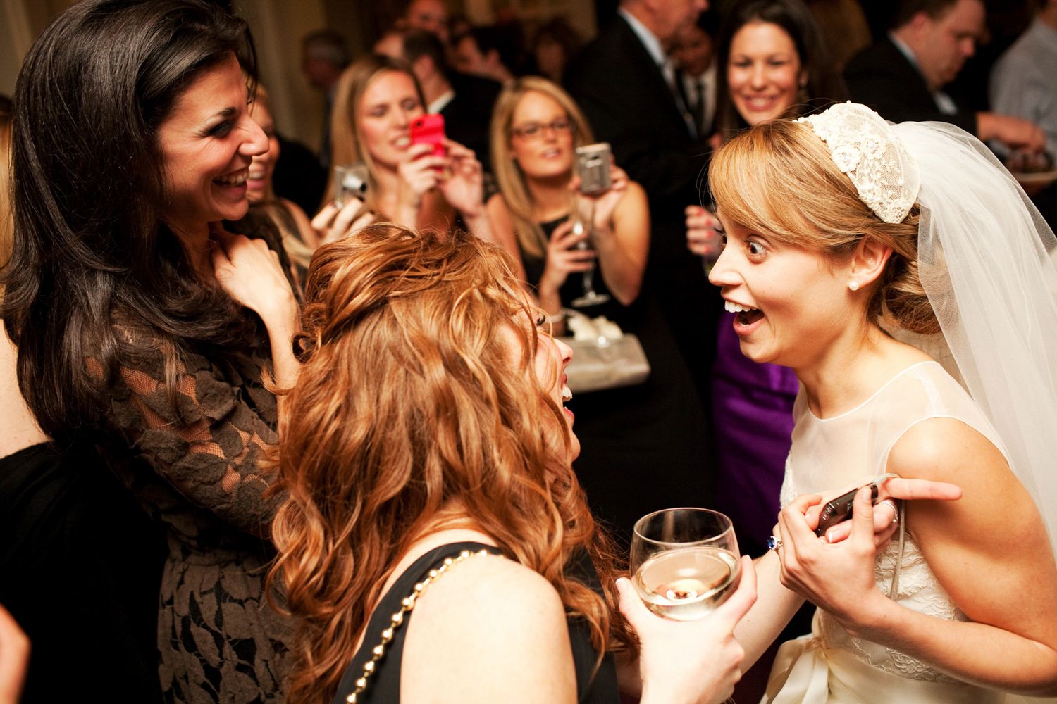 bride saying who me?
