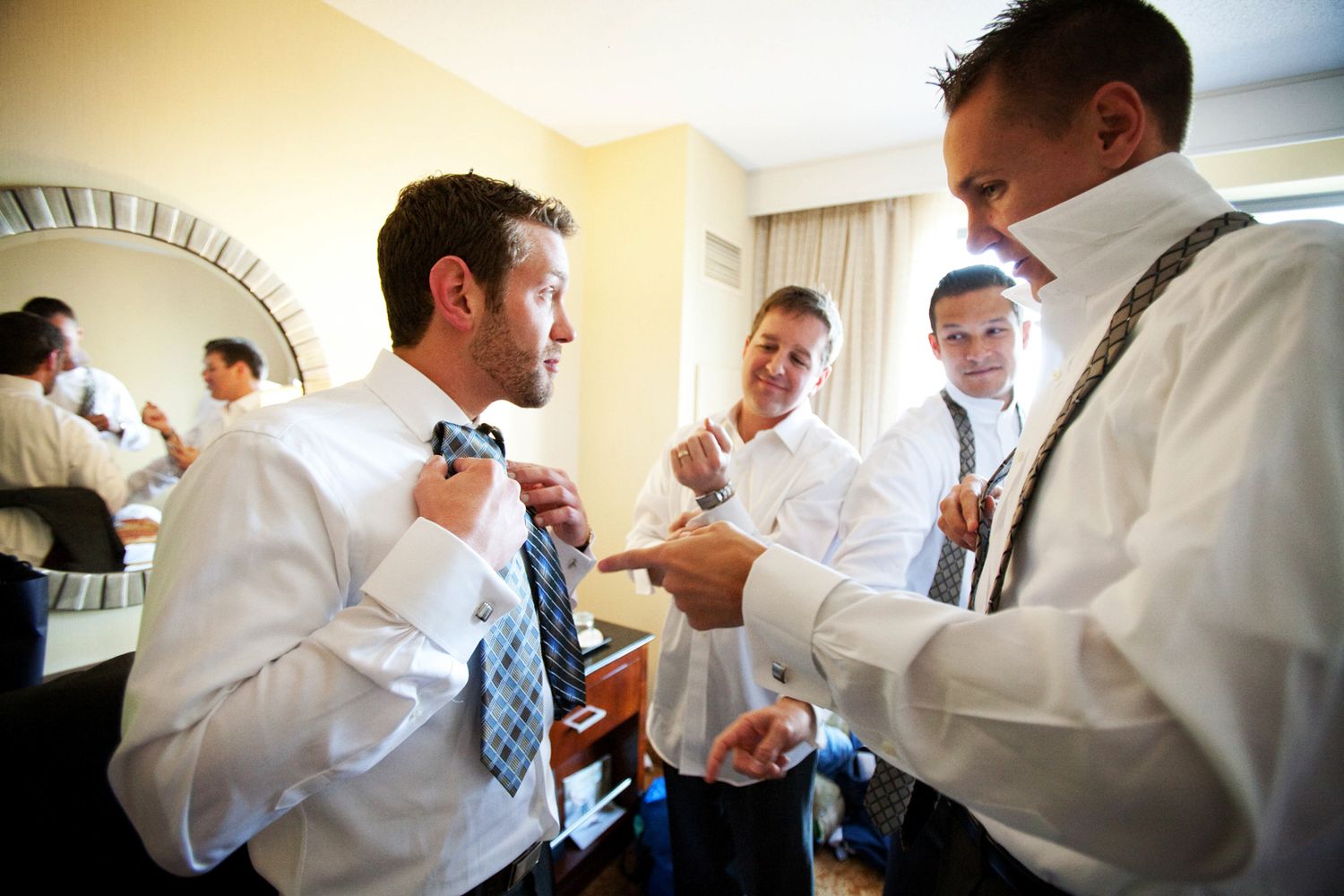 choosing a tie
