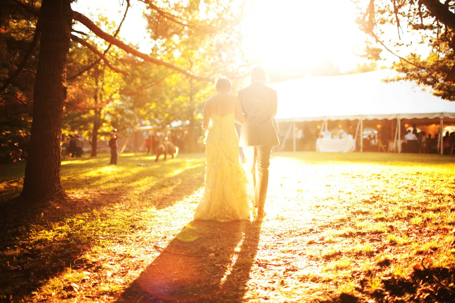 super sunset couple photo