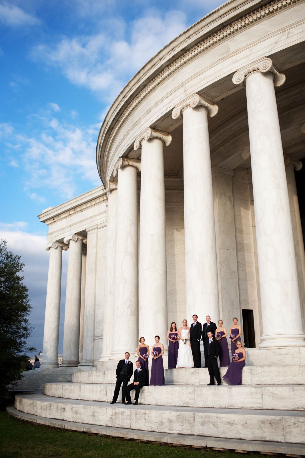 Washington, DC wedding party
